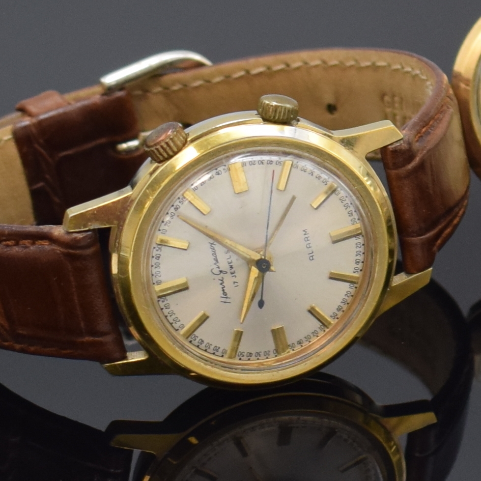 Detail a: 5 Armbandwecker, Schweiz / UDSSR ca. 1950 - 1970, Handaufzug, verschr. Geh. m. Stahlböden, 3 x verg., 2 x Stahl, silb. Zifferblätter teils pat., 3 ...