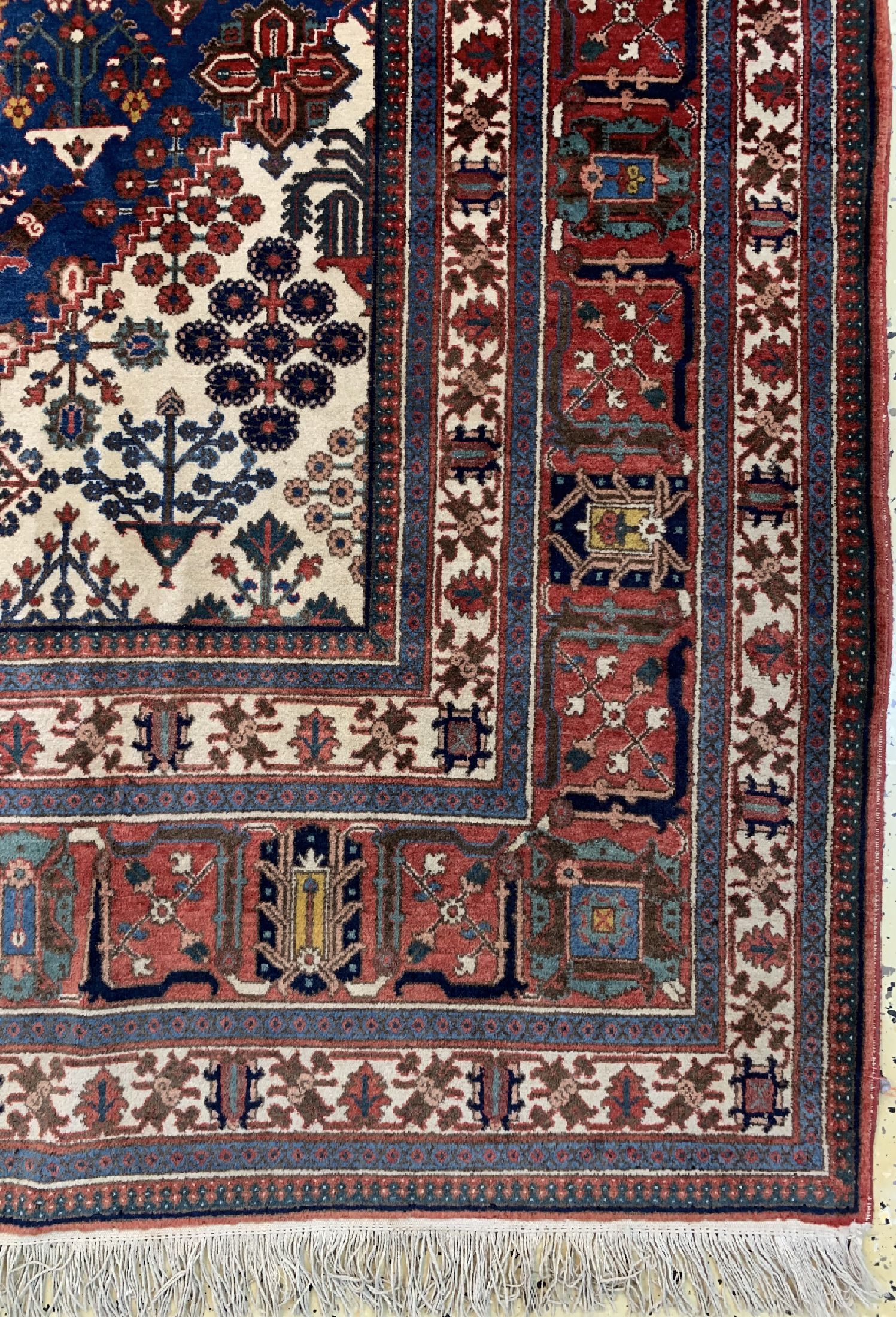 Detail a: Djoschagan fein alt, Persien, um 1960, Wolle auf Baumwolle, ca. 375 x 260 cm, EHZ: 2