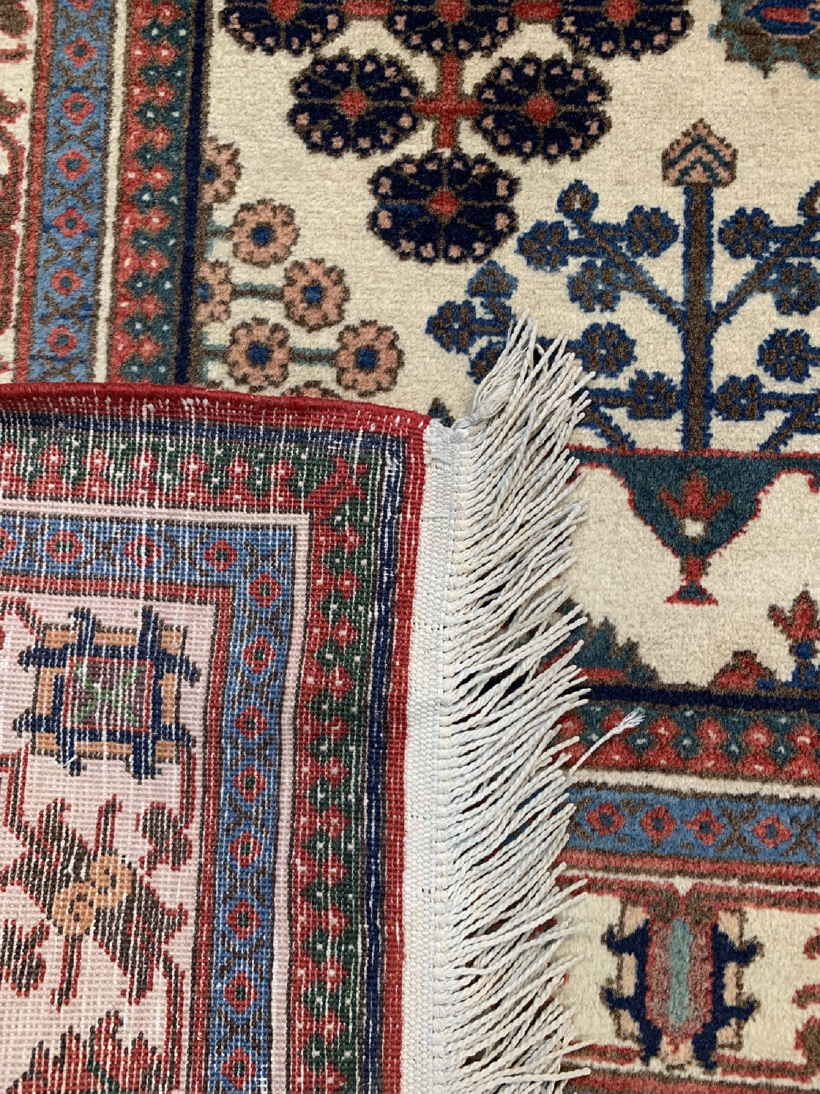 Detail d: Djoschagan fein alt, Persien, um 1960, Wolle auf Baumwolle, ca. 375 x 260 cm, EHZ: 2