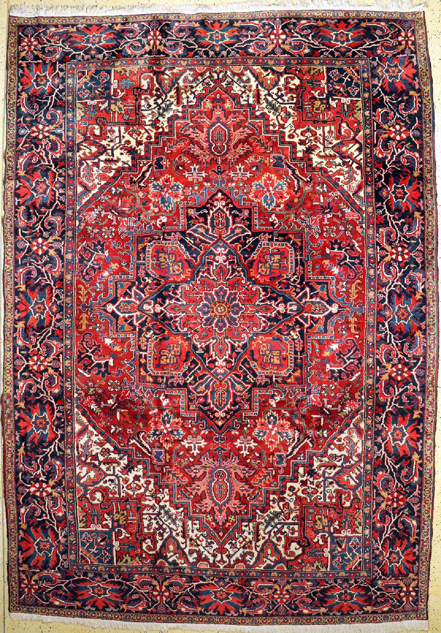 Heriz alt, Persien, um 1970, Wolle auf Baumwolle, ca. 370 x 260 cm, EHZ: 2