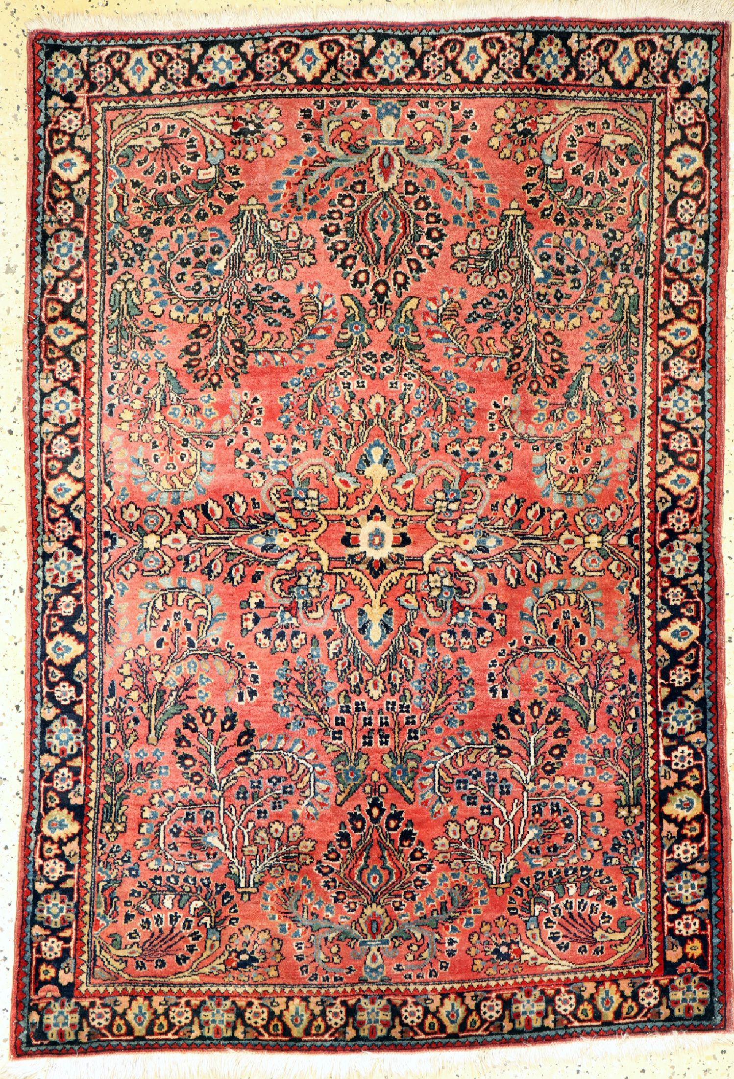 Us Re-Import Sarogh, Persien, um 1940, Wolle auf Baumwolle, ca. 155 x 106 cm, EHZ: 2