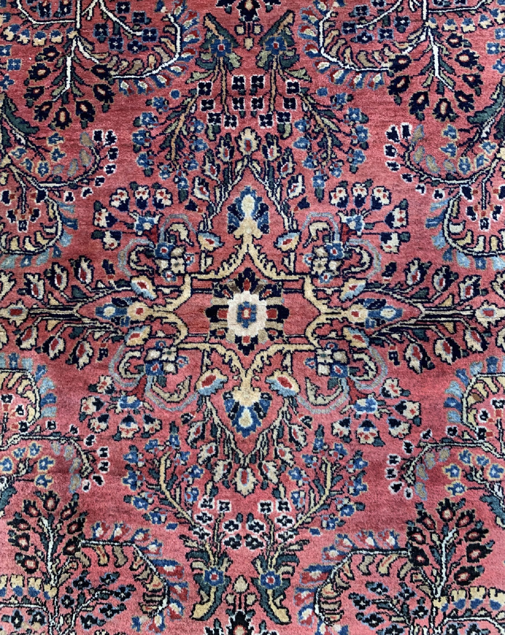 Detail c: Us Re-Import Sarogh, Persien, um 1940, Wolle auf Baumwolle, ca. 155 x 106 cm, EHZ: 2