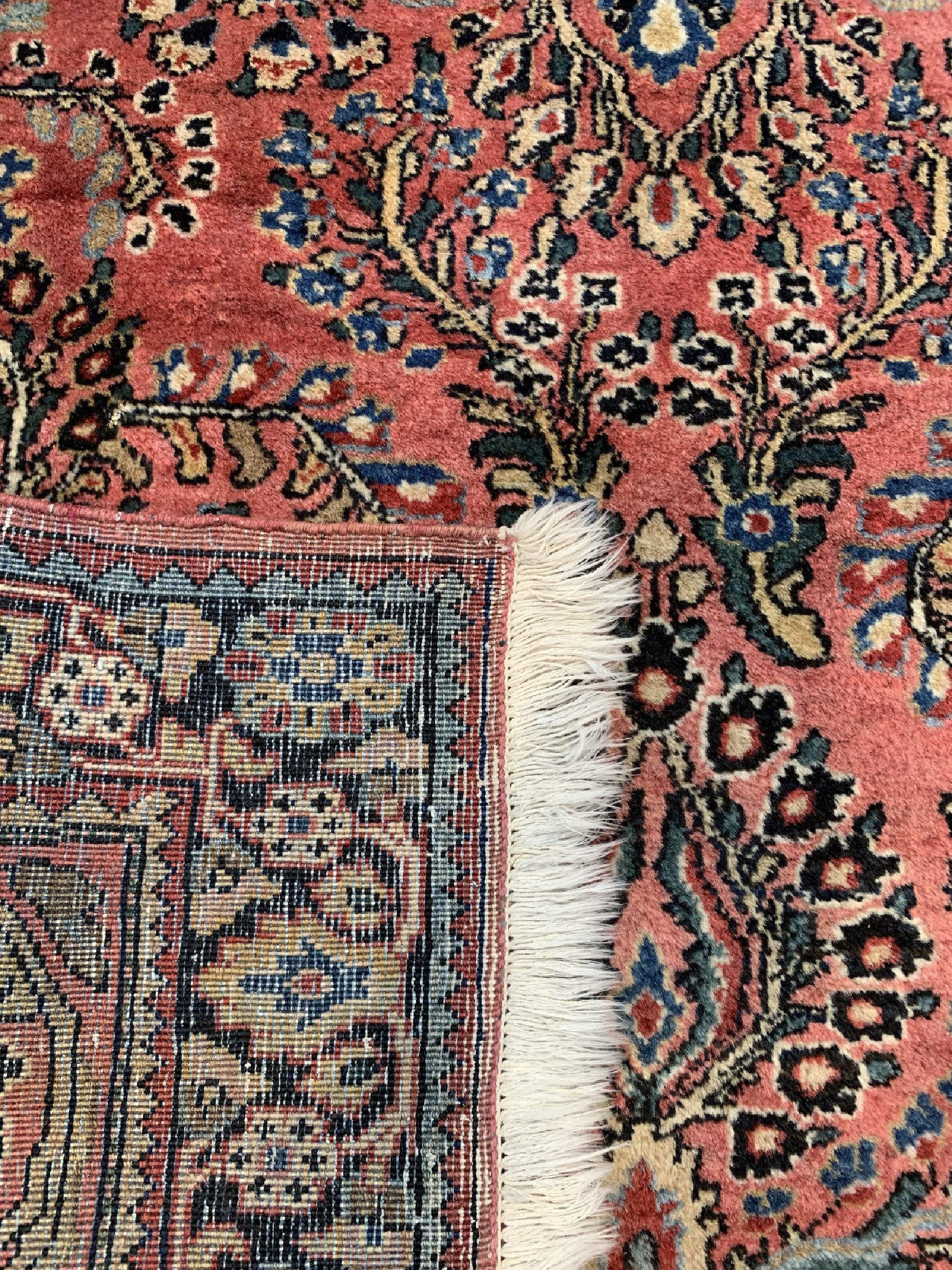 Detail d: Us Re-Import Sarogh, Persien, um 1940, Wolle auf Baumwolle, ca. 155 x 106 cm, EHZ: 2