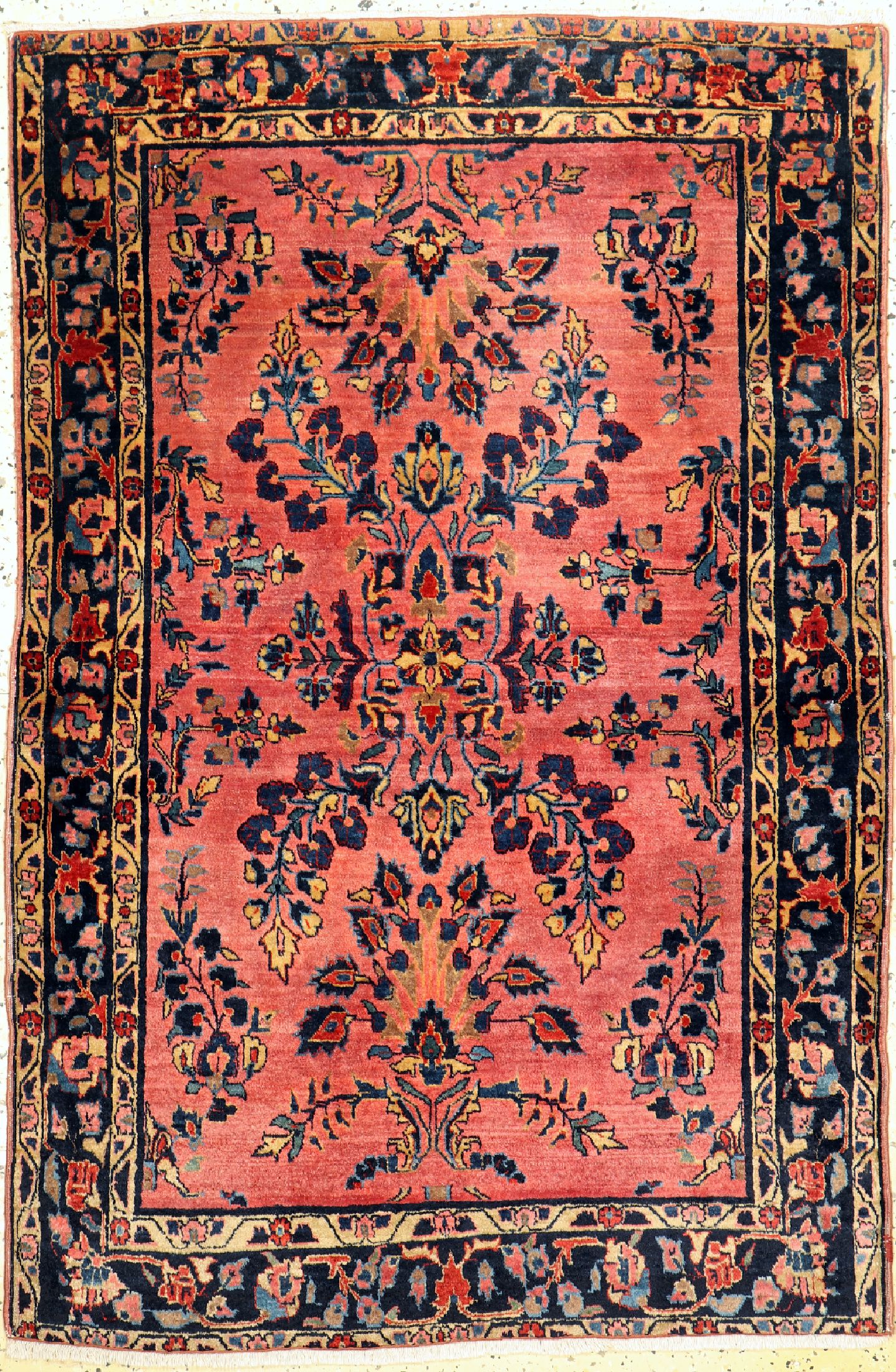 Us Re-Import Sarogh, Persien, um 1920, Wolle auf Baumwolle, ca. 145 x 97 cm, minimal verkürzt, EHZ: 2