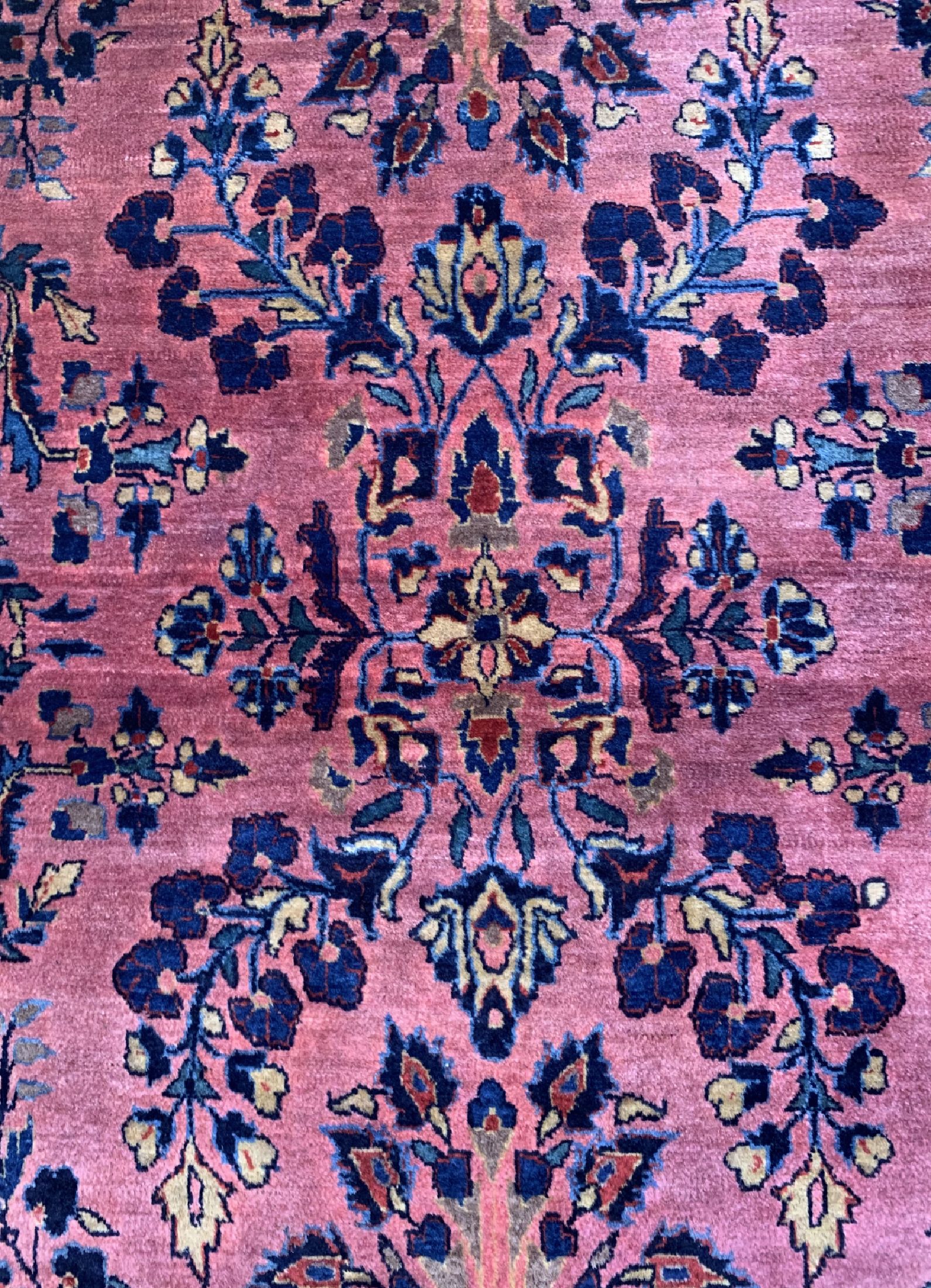 Detail c: Us Re-Import Sarogh, Persien, um 1920, Wolle auf Baumwolle, ca. 145 x 97 cm, minimal verkürzt, EHZ: 2