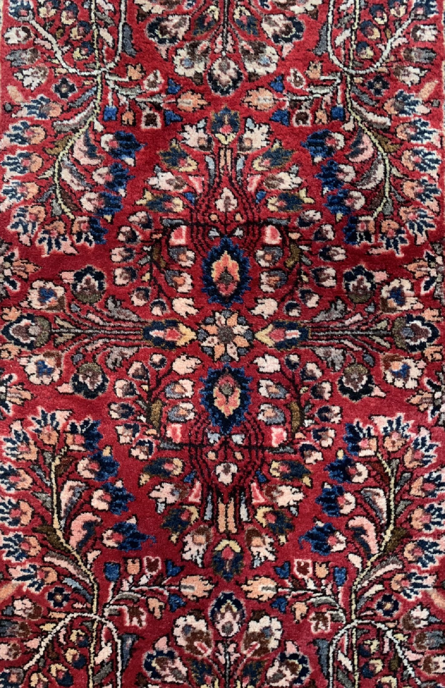 Detail c: 2 Lots Us Re-Import Sarogh, Persien, um 1920/1940, Wolle auf Baumwolle, ca. 140 x 75 cm, EHZ: 2