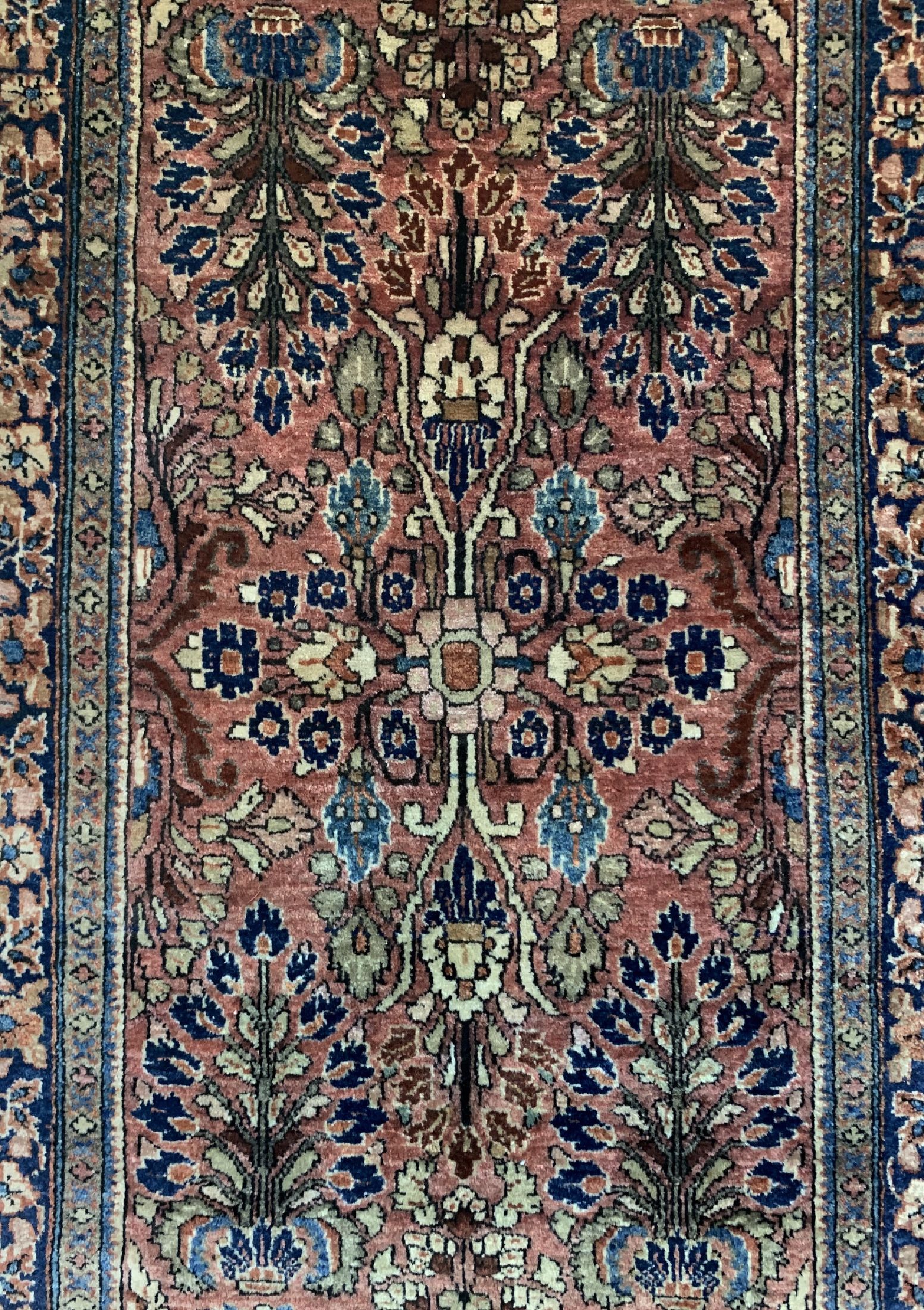 Detail e: 2 Lots Re-Import Sarogh, Persien, um 1920, Wolle auf Baumwolle, ca. 128 x 65 cm, EHZ: 2-3