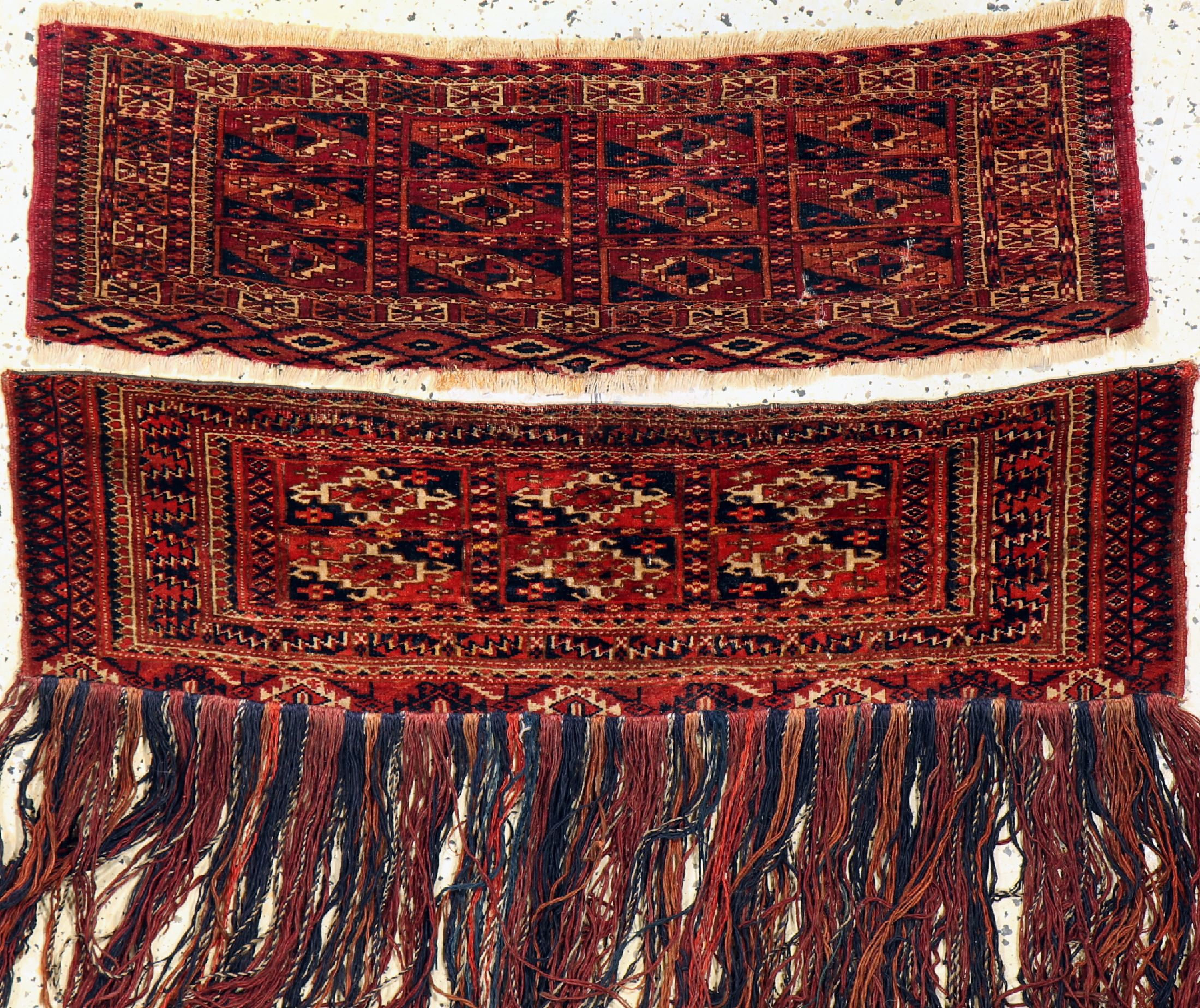 2 Antiker Torba, Turkmenistan, um 1900, Wolle auf Wolle, ca. 97 x 25 cm, EHZ: 4