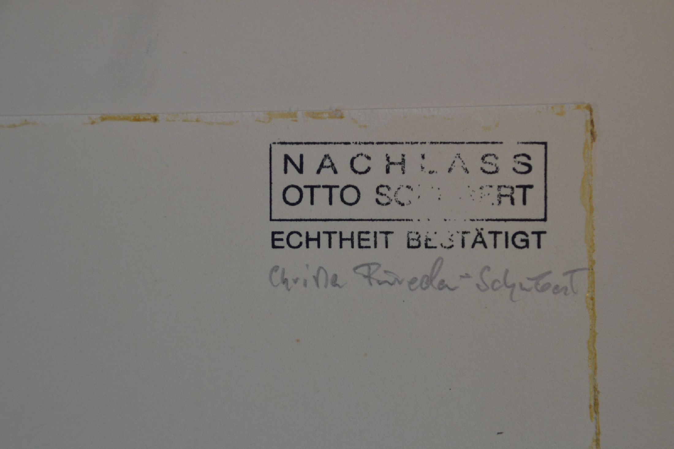 Detail j: Otto Schubert, 1892-1970, Serie aus 7 Aquarellen zum Kinderbuch die Goldene Gans, teils handsigniert, in PP, Außenmaße je ca. 37x26cm