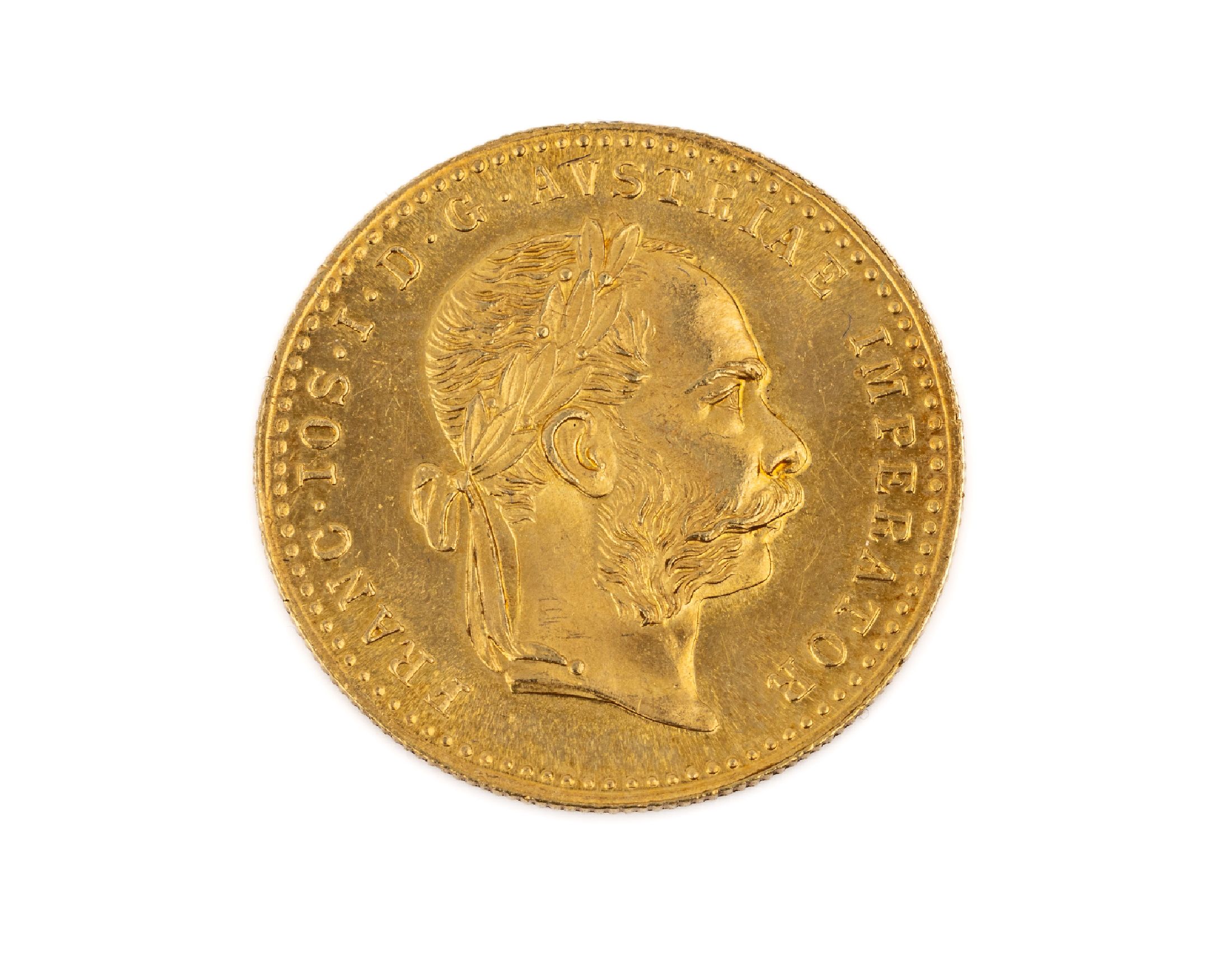 Goldmünze 1 Dukat, Österreich-Ungarn, 1915,Franz Joseph I., offizielle Nachprägung