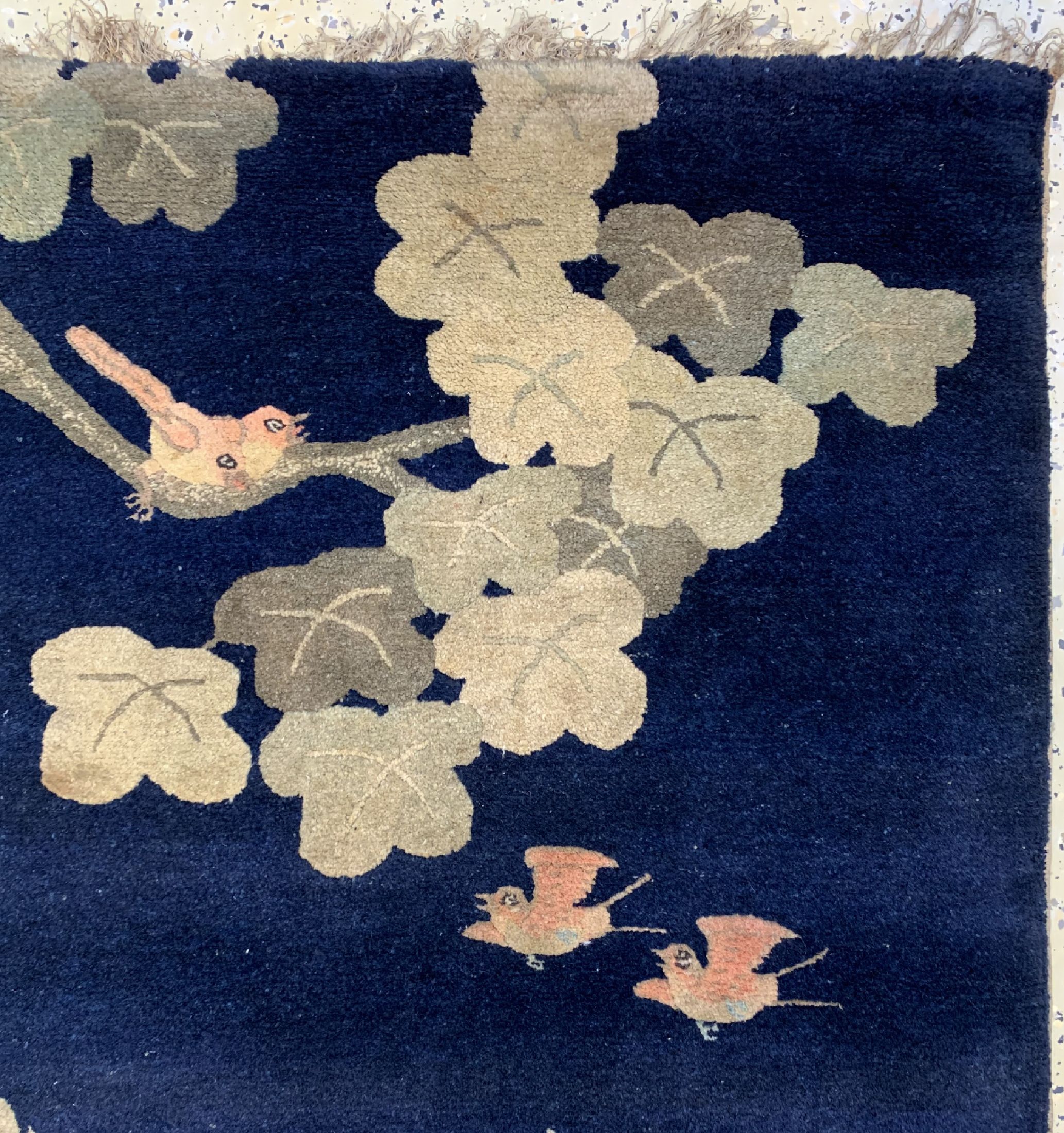 Detail c: Pao Tao antik, China, um 1900, Wolle auf Baumwolle, ca. 190 x 98 cm, EHZ: 2