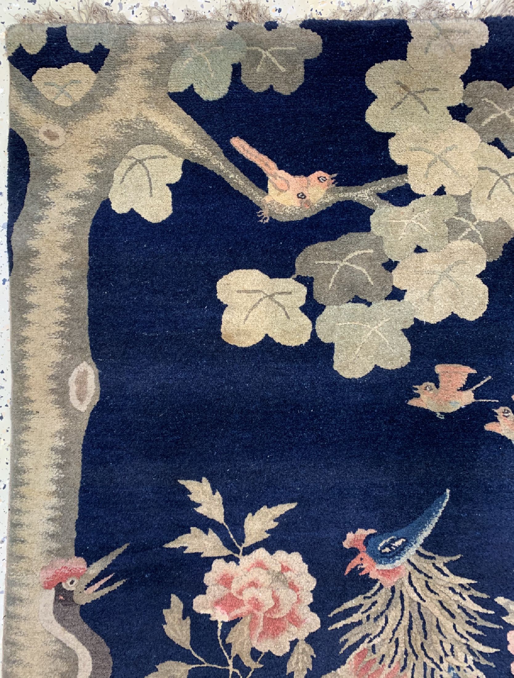 Detail d: Pao Tao antik, China, um 1900, Wolle auf Baumwolle, ca. 190 x 98 cm, EHZ: 2