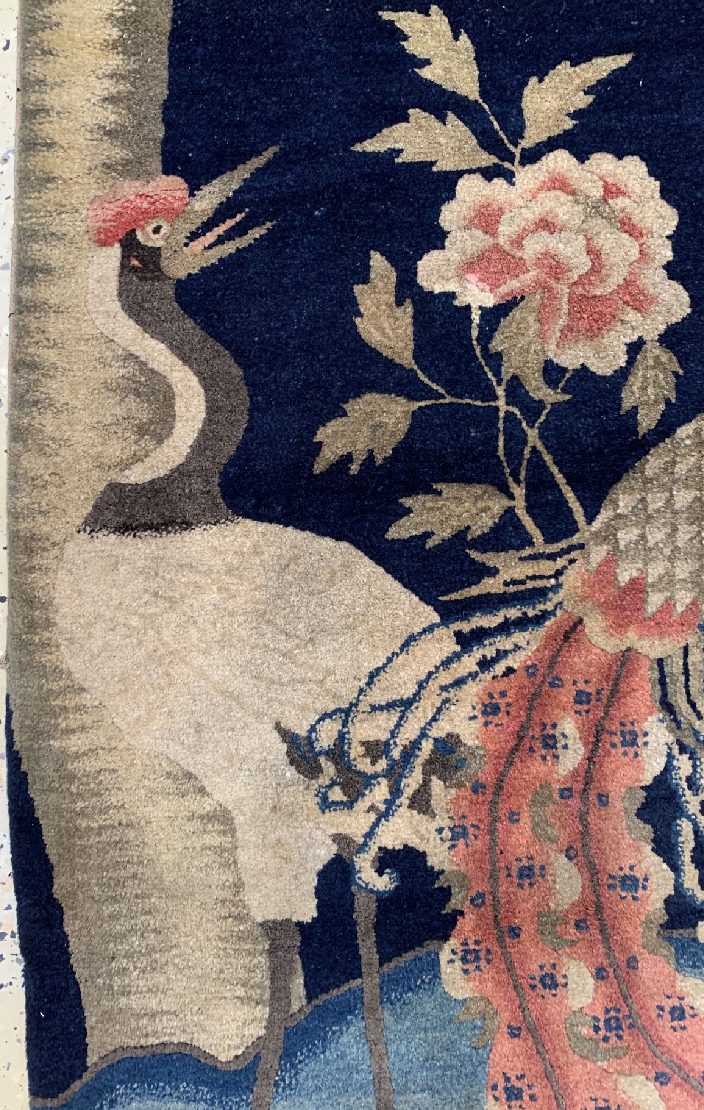 Detail e: Pao Tao antik, China, um 1900, Wolle auf Baumwolle, ca. 190 x 98 cm, EHZ: 2