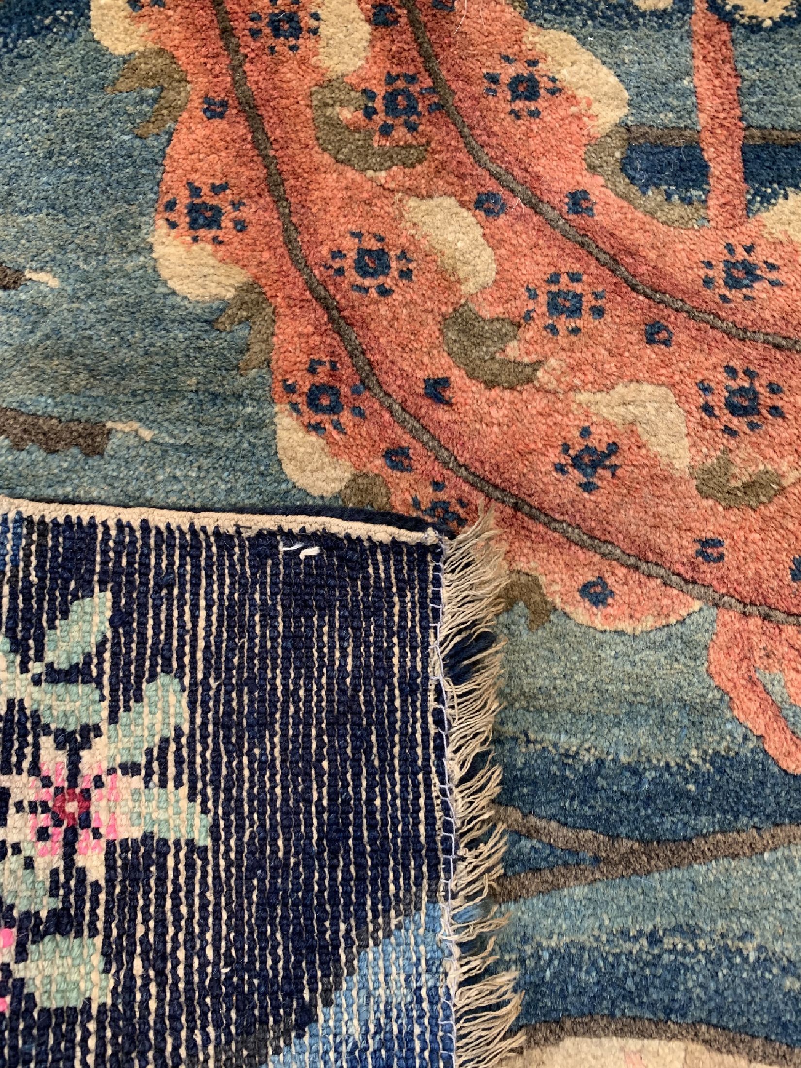 Detail g: Pao Tao antik, China, um 1900, Wolle auf Baumwolle, ca. 190 x 98 cm, EHZ: 2