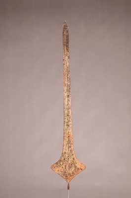 Image So-called spear money (Liganda), DR Congo, 20th century, iron, heavily corroded, ...