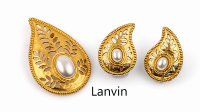 Image 26697856 - LANVIN set of costume jewellery