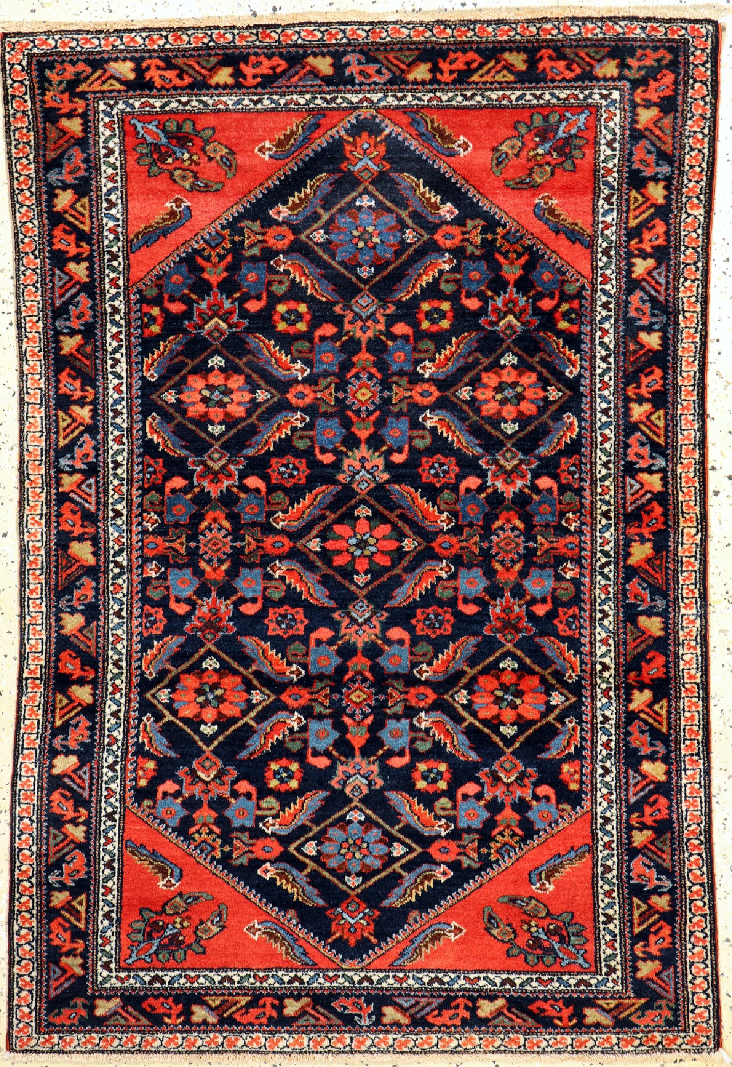 Lilian alt, Persien, um 1960, Wolle auf Baumwolle, ca. 150 x 100 cm, EHZ: 1-2