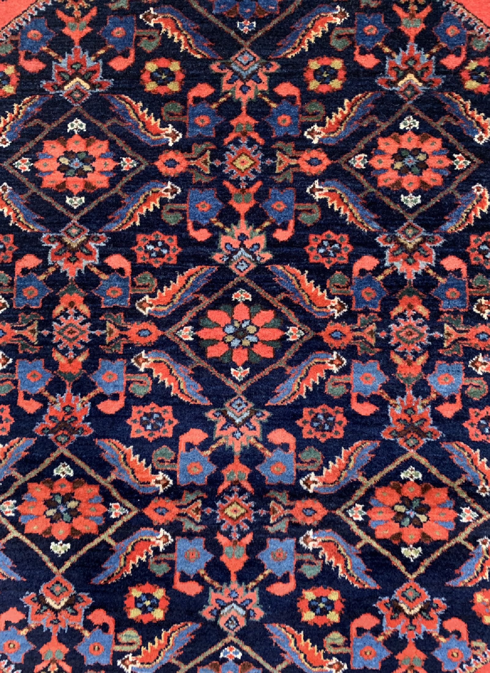 Detail c: Lilian alt, Persien, um 1960, Wolle auf Baumwolle, ca. 150 x 100 cm, EHZ: 1-2