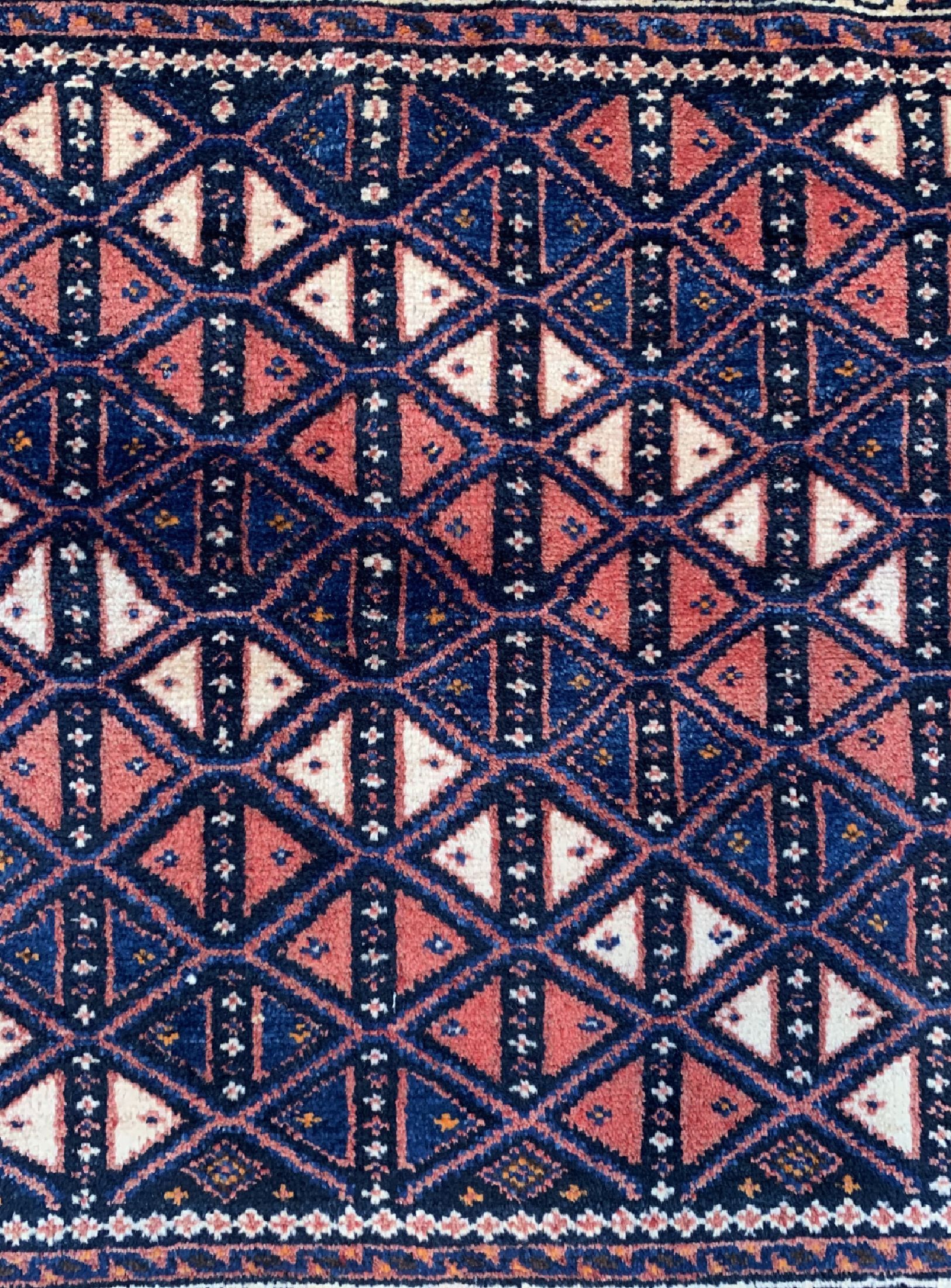 Detail c: 4 Doppeltaschen, Persien/Türkei, um 1940/1950, Wolle auf Wolle, ca. 170 x 75 cm, EHZ: 3