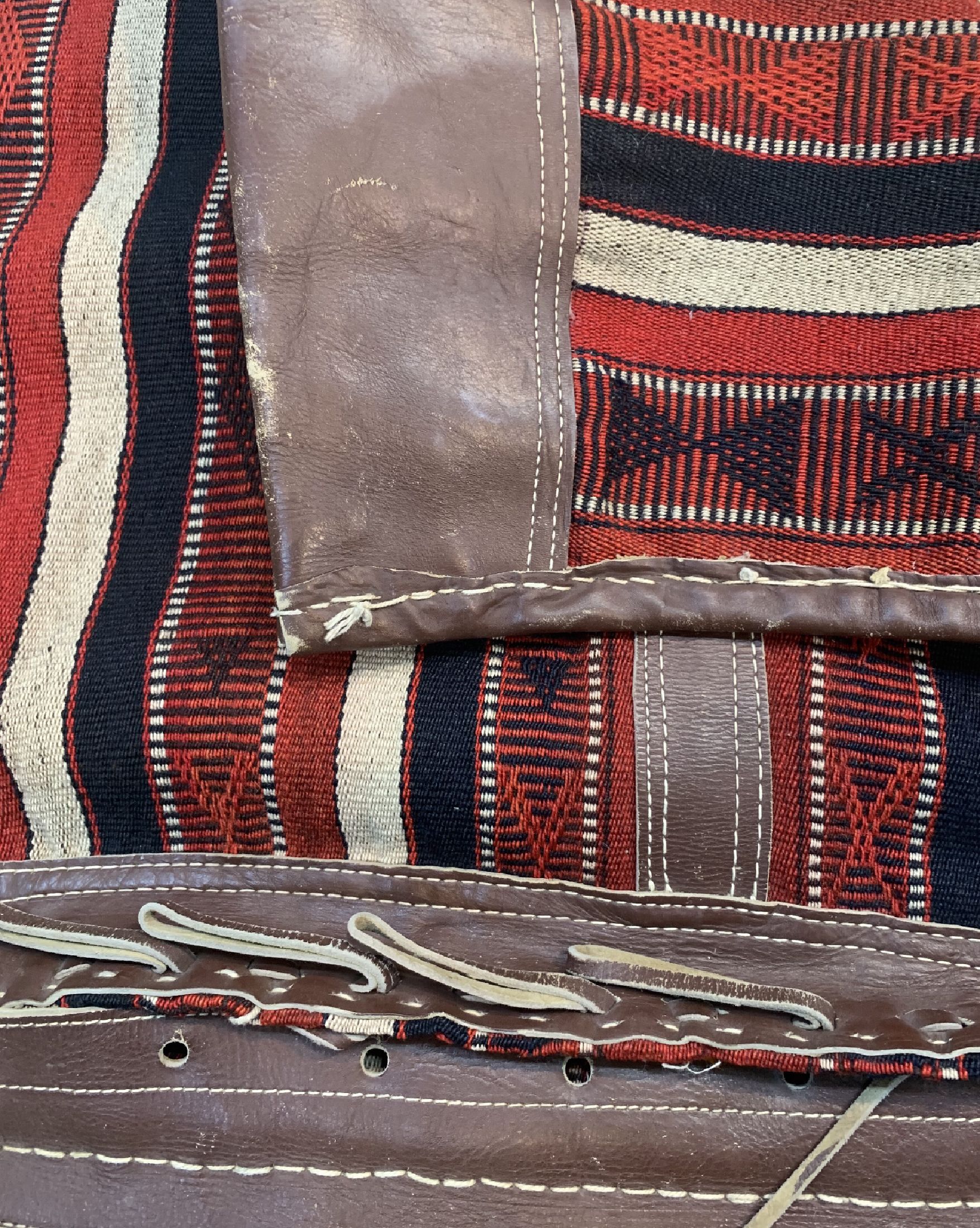 Detail h: 4 Doppeltaschen, Persien/Türkei, um 1940/1950, Wolle auf Wolle, ca. 170 x 75 cm, EHZ: 3