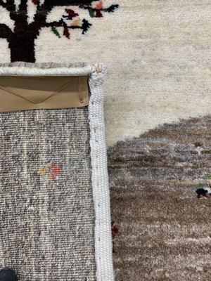 26699065b - Gabbeh fine Loribaft, Persia, late 20th century corkwool on wool, approx. 100 x 68 cm,condition: 1-2. Rugs, Carpets & Flatweaves
