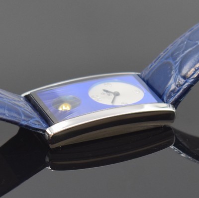 26700230c - BUNZ Moontime rechteckige Armbanduhr