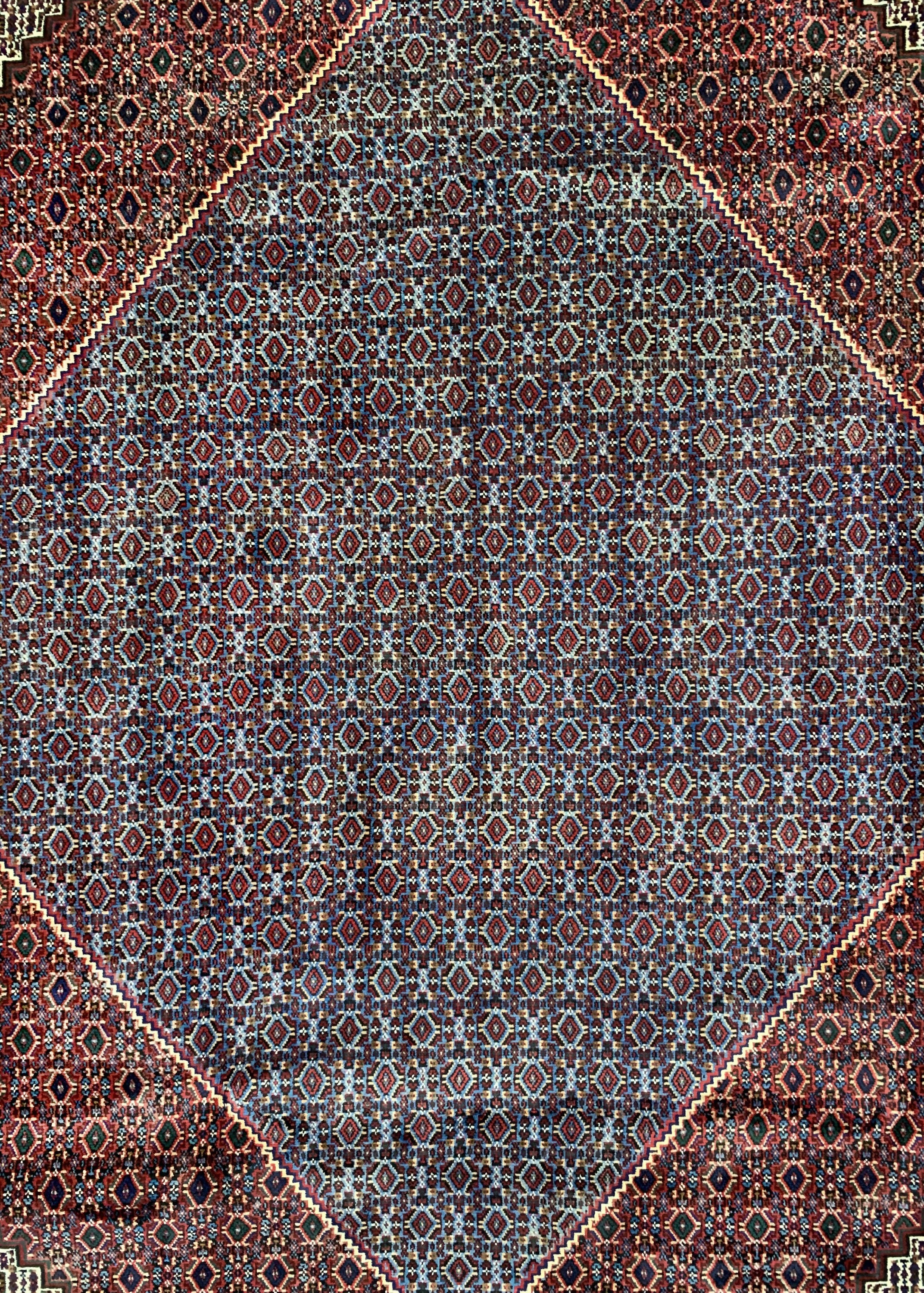 Detail b: Senneh fein, Persien, ca. 50 Jahre, Wolle auf Baumwolle, ca. 335 x 250 cm, gereinigt, EHZ: 1-2