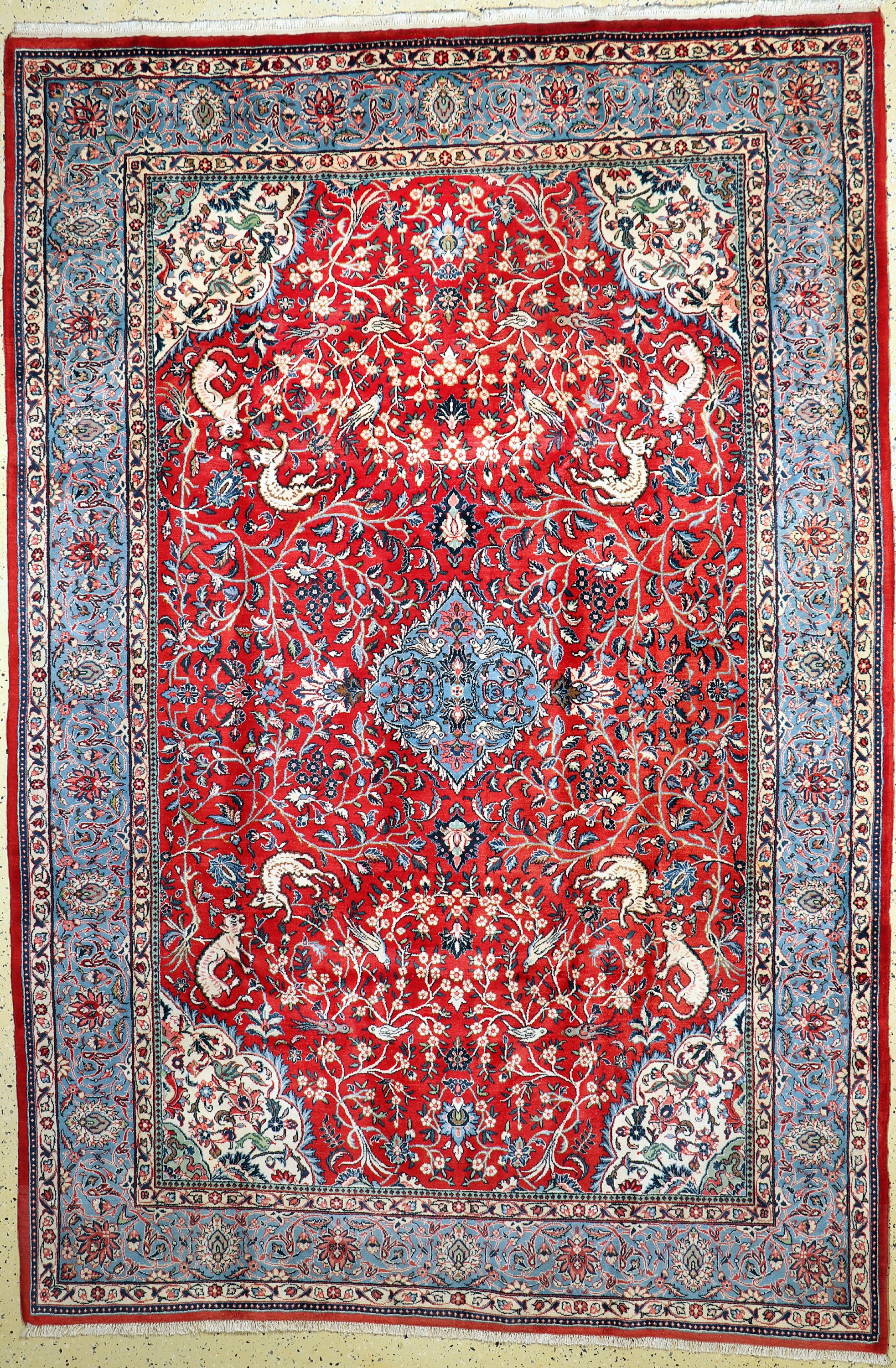 Sarogh alt, Persien, um 1960, Wolle auf Baumwolle, ca. 320 x 220 cm, EHZ: 1-2