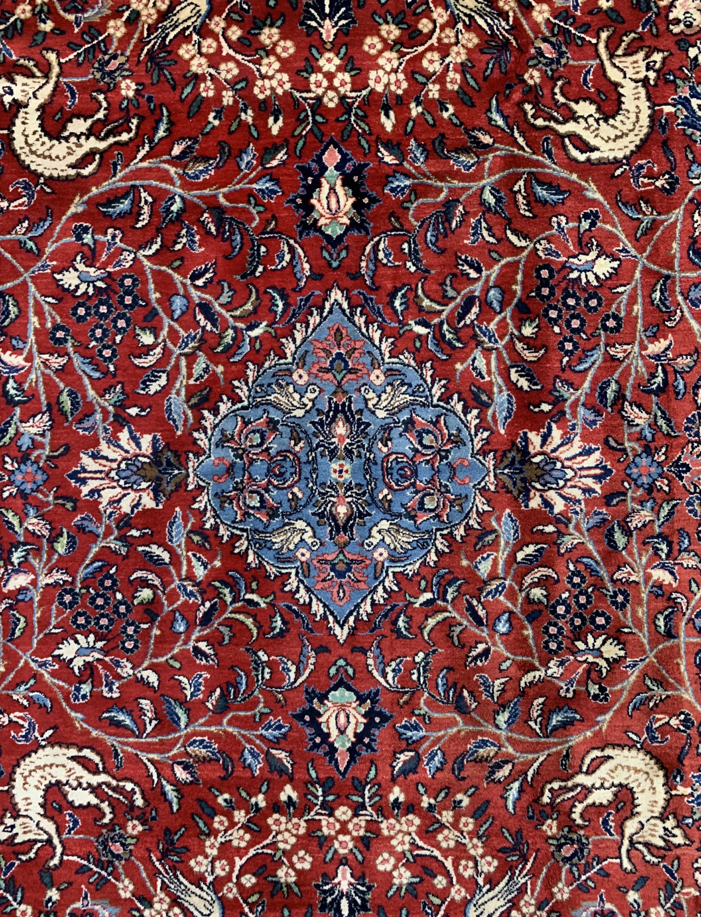 Detail b: Sarogh alt, Persien, um 1960, Wolle auf Baumwolle, ca. 320 x 220 cm, EHZ: 1-2