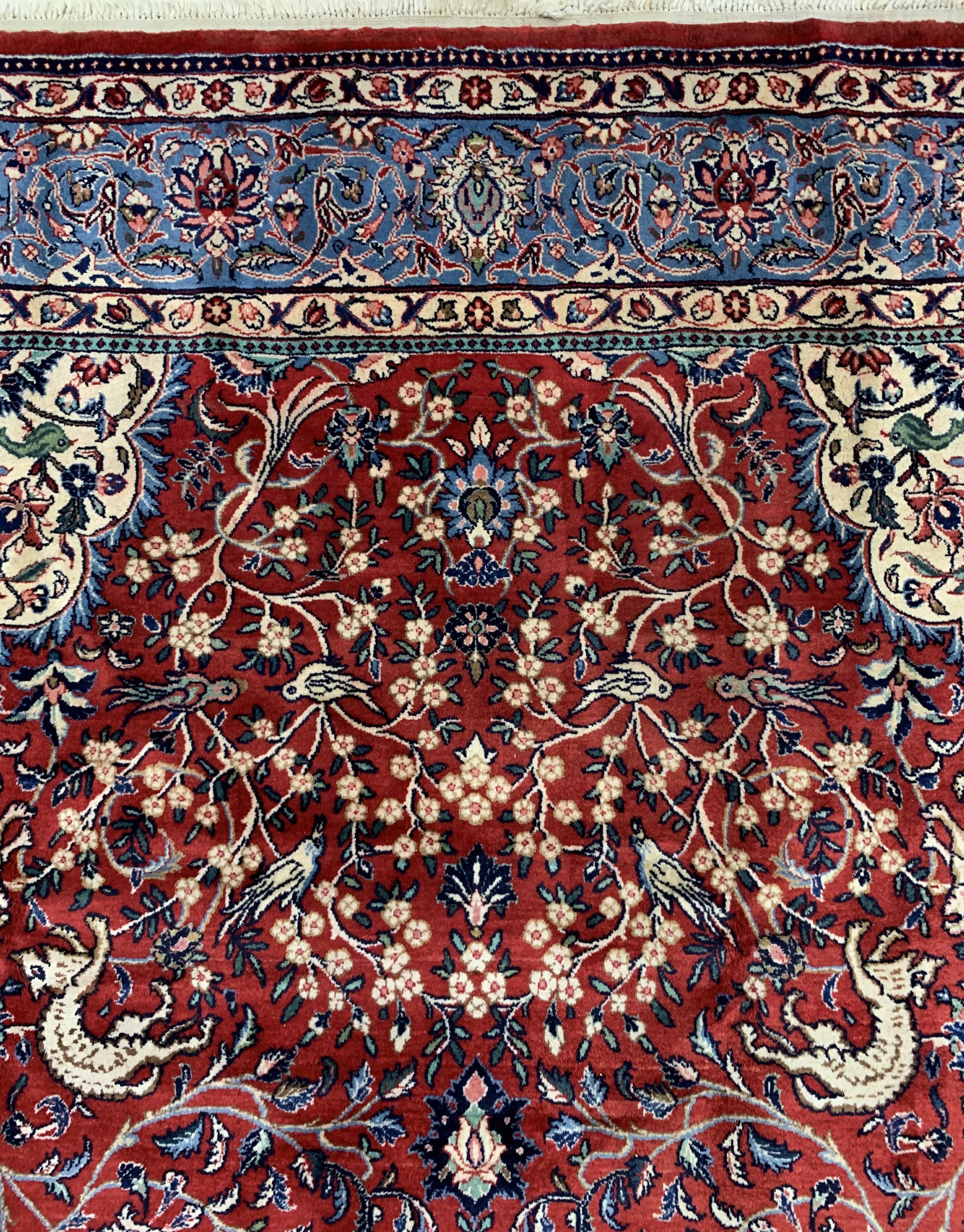 Detail c: Sarogh alt, Persien, um 1960, Wolle auf Baumwolle, ca. 320 x 220 cm, EHZ: 1-2