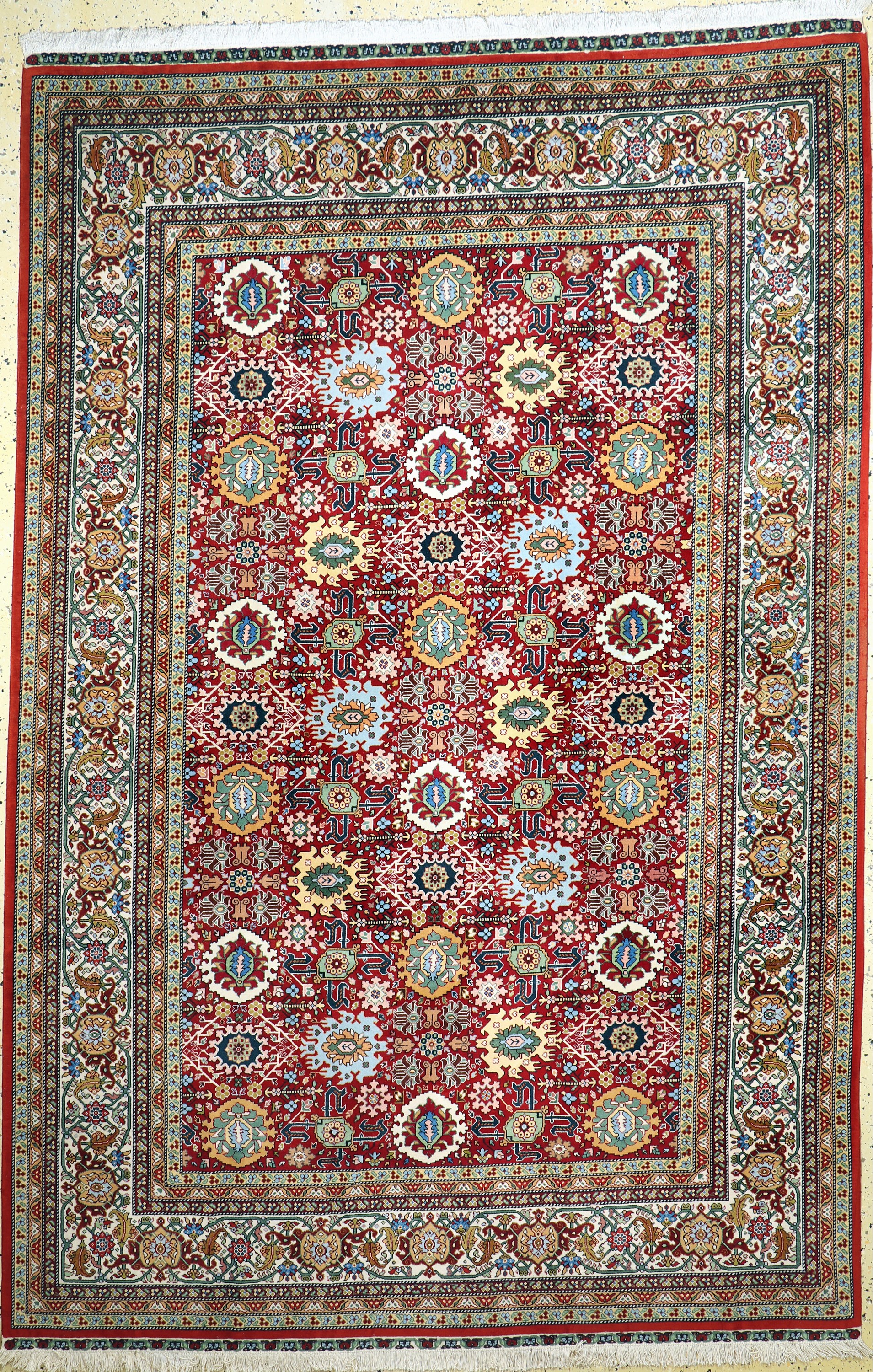Herat, Afghanistan, ca. 40 Jahre, Wolle aufBaumwolle, ca. 300 x 197 cm, gereinigt, EHZ: 1-2