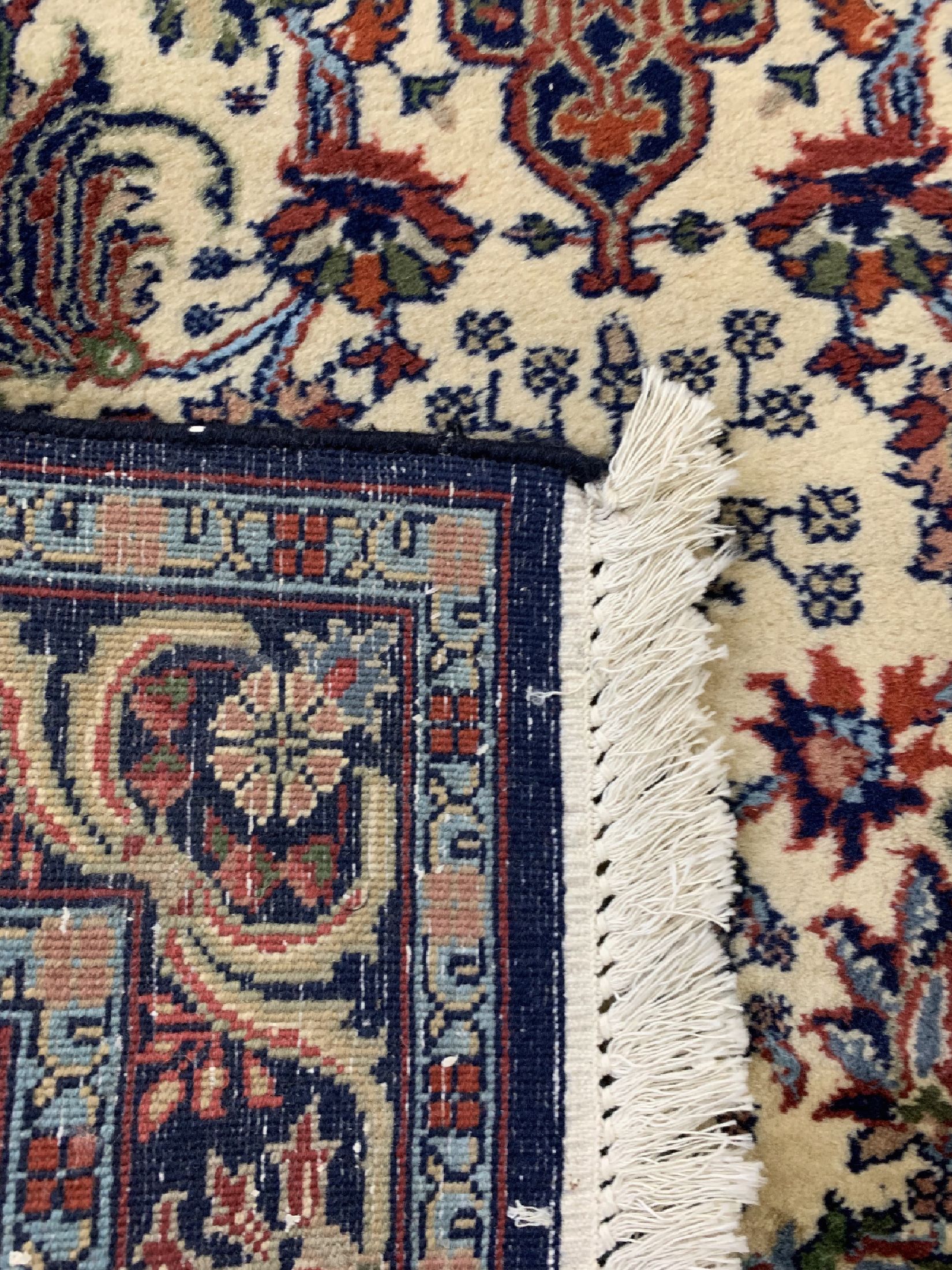 Detail c: 2 Lots Bidjar, Indien, ca. 40 Jahre, Wolle auf Baumwolle, ca. 165 x 100 cm, EHZ: 2