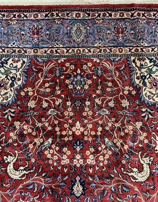 26700644c - Saruk old, Persia, around 1960, wool on cotton, approx. 320 x 220 cm, condition: 1-2. Rugs, Carpets & Flatweaves