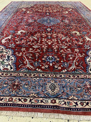 26700644d - Saruk old, Persia, around 1960, wool on cotton, approx. 320 x 220 cm, condition: 1-2. Rugs, Carpets & Flatweaves