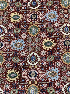 26700648b - Herat, Afghanistan, approx. 40 years, wool on cotton, approx. 300 x 197 cm, cleaned, condition: 1-2. Rugs, Carpets & Flatweaves