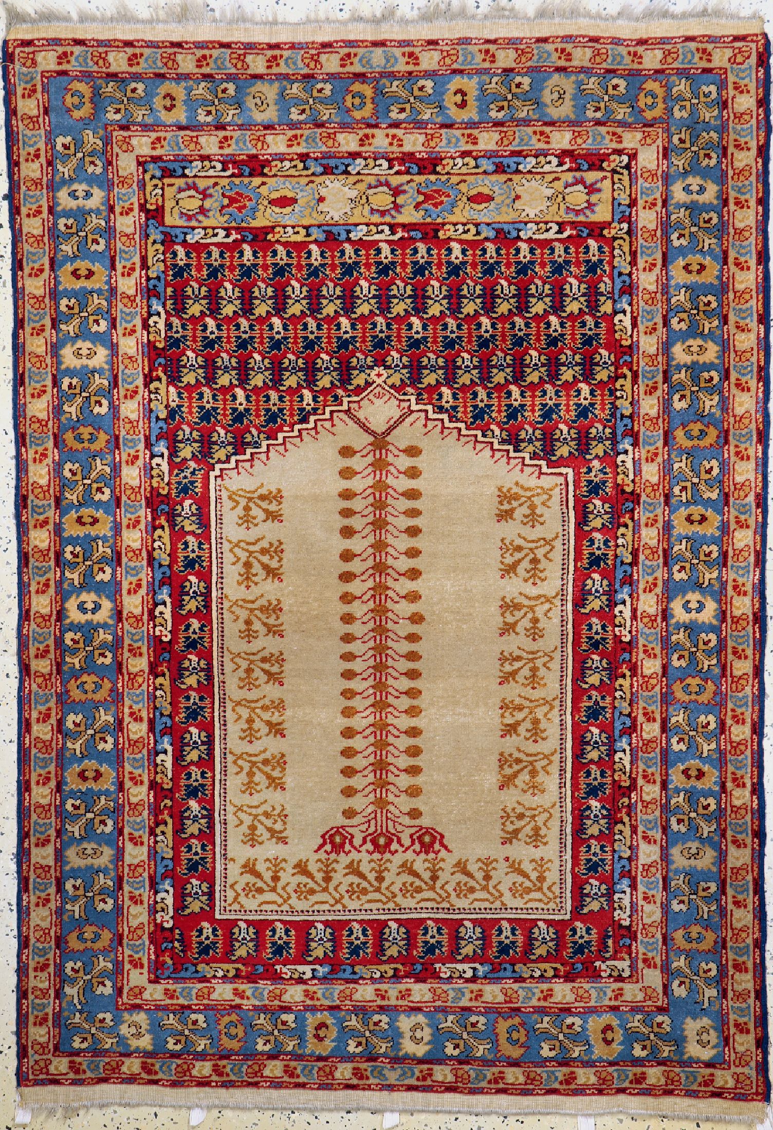 Giordes alt, Türkei, um 1950, Wolle auf Wolle, ca. 175 x 125 cm, EHZ: 2