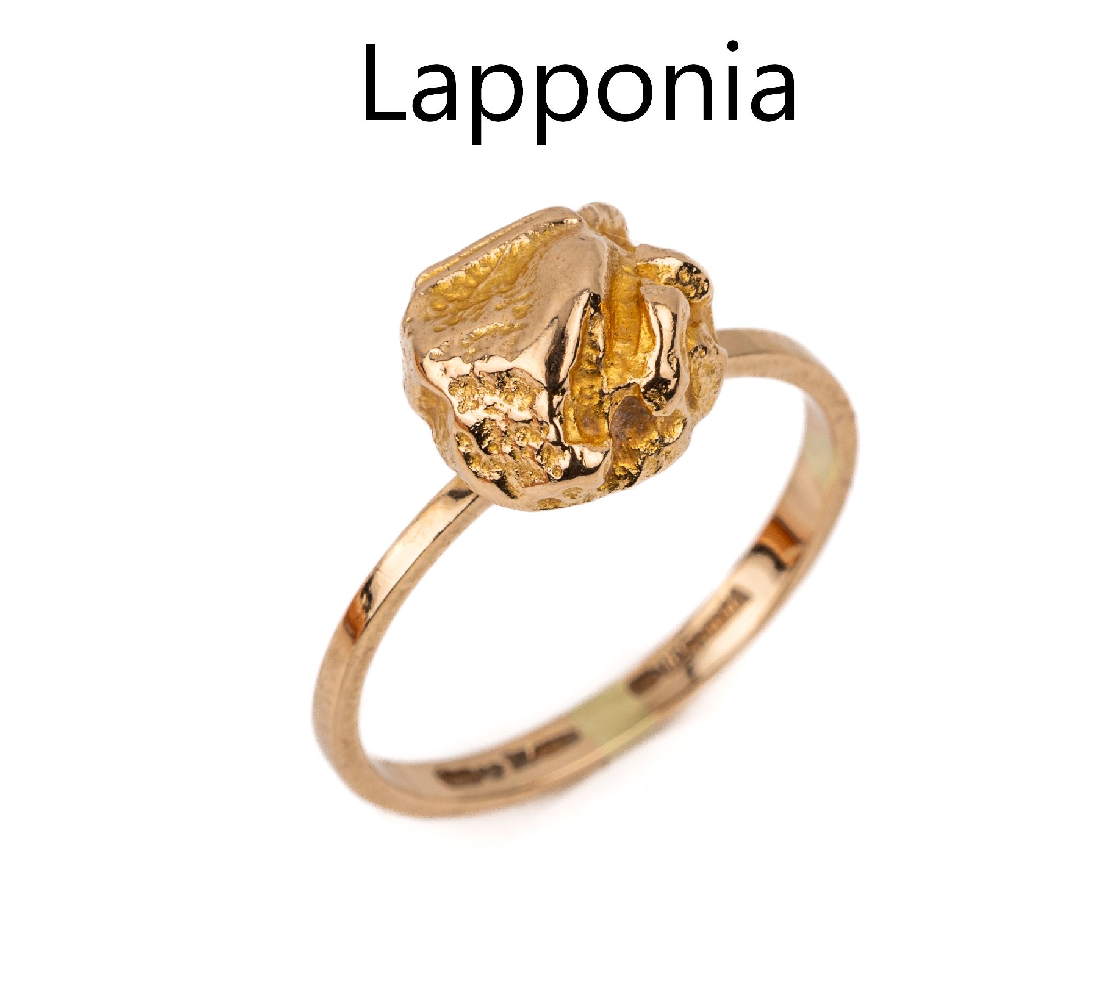 14 kt Gold LAPPONIA Ring, GG 585/000, Finnland 1979, typ. Lapponia Design, RW 53, ca. 2.7 g