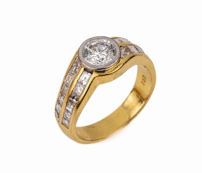 Image 26701288 - 18 kt Gold Brillant-Ring