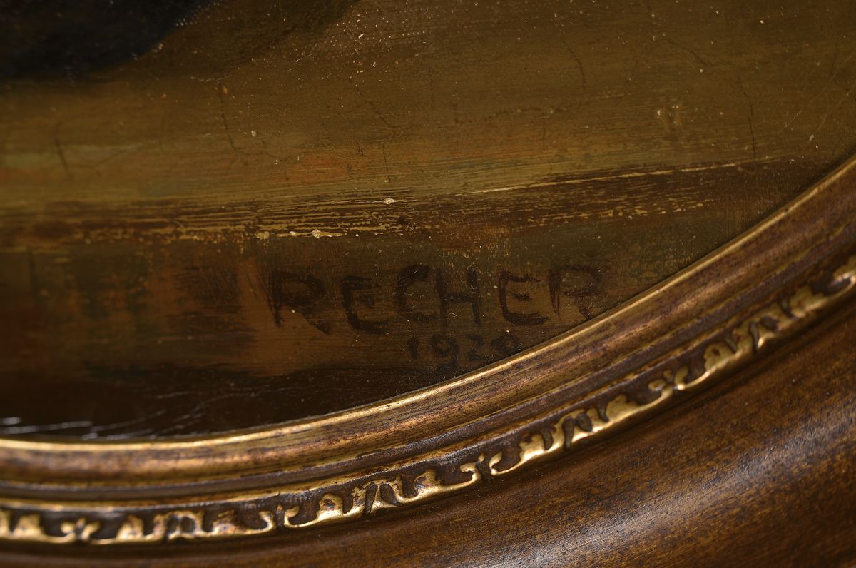 Detail b: Peter Emil Recher, 1879-1948 Heilbronn, zwei Pendants mit Jagdstillleben, erlegte Enten und Fasane, ÖL/Lwd, beide signiert und dat. 1929 bzw. 1930, ...