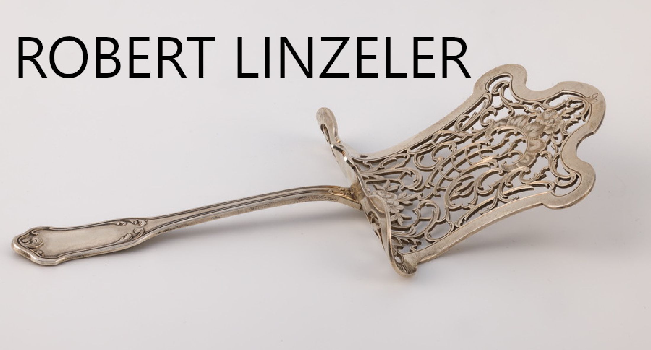 Prunkservierheber, Frankreich um 1900, 950er Silber, sehr schwere Ausführung, Meistermarke ROBERT LINZELER, Societe, Nachfolger von Saglier, Laffe ...