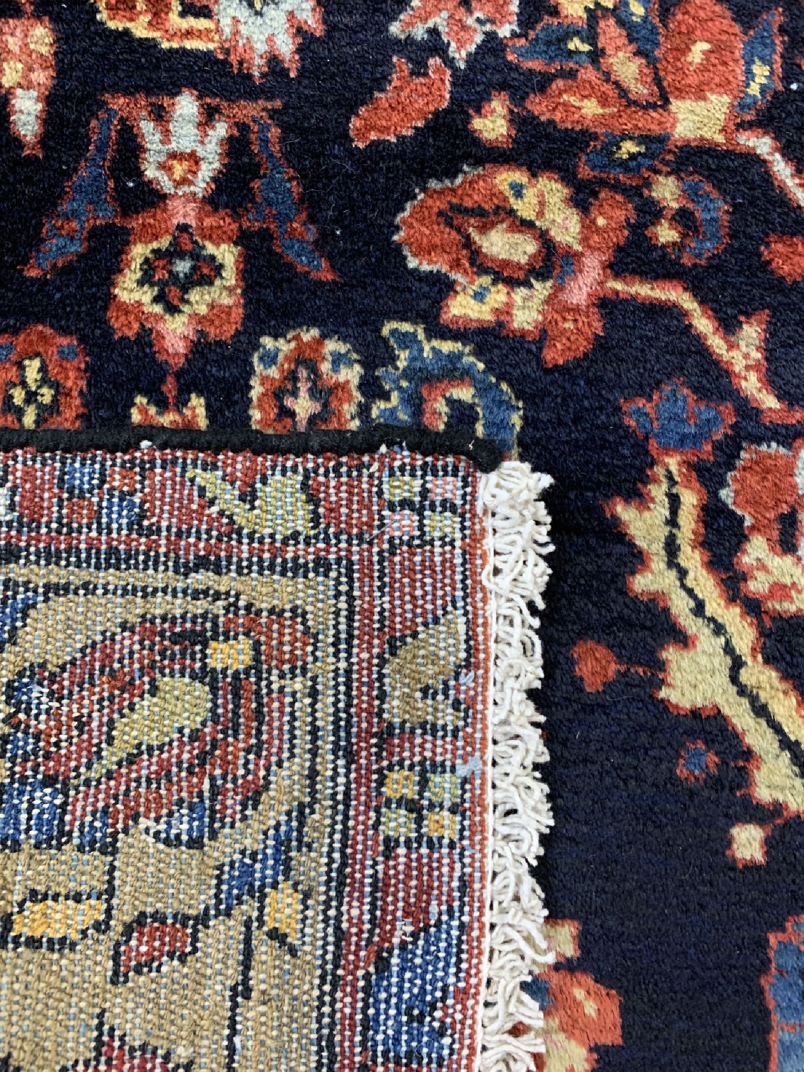 Detail e: Hamadan alt, Persien, um 1940, Wolle auf Baumwolle, ca. 200 x 127 cm, EHZ: 2