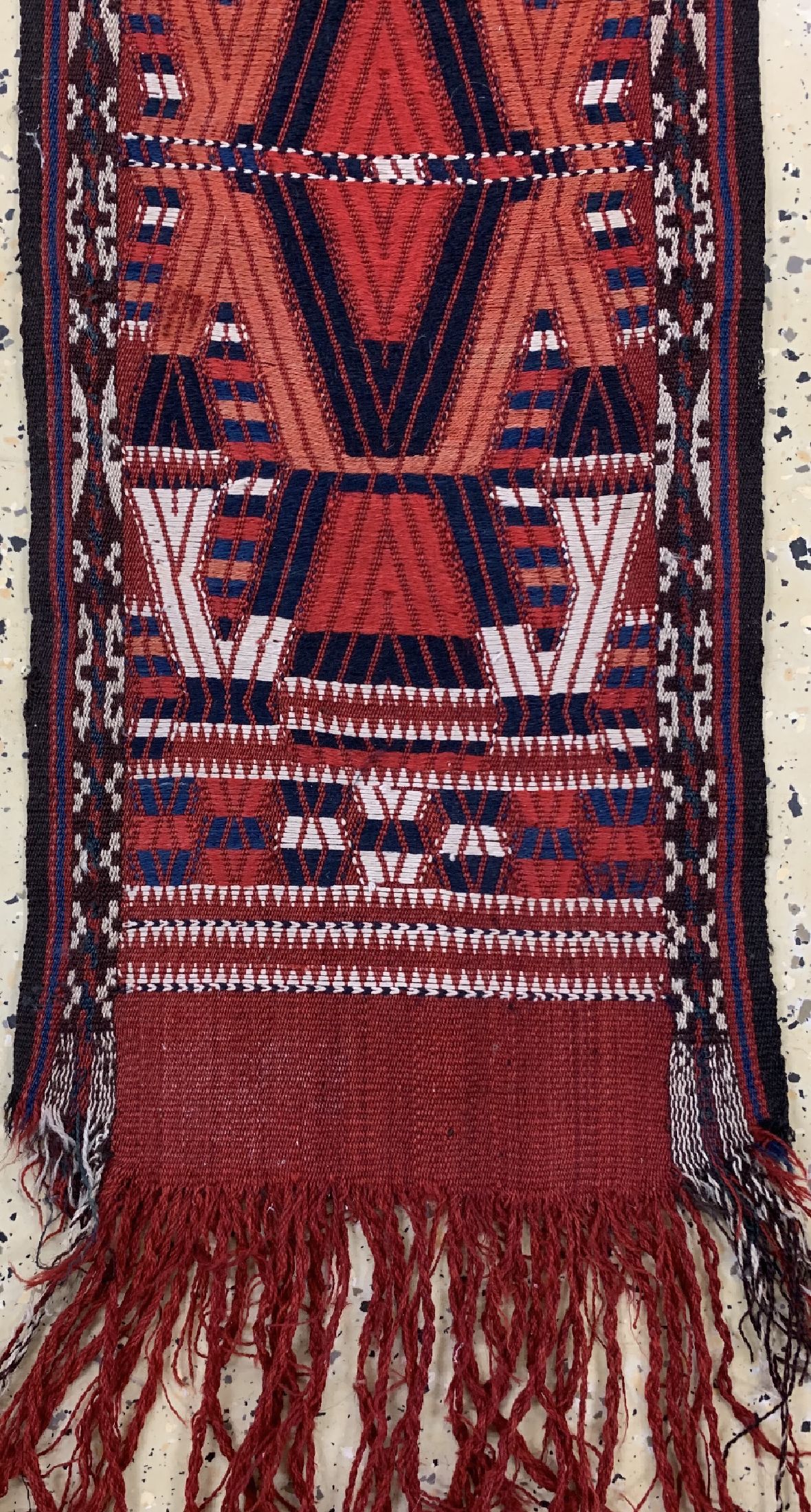 Detail a: Zeltband antik, Turkmenistan, um 1900, Wolle auf Wolle, ca. 1700 x 30 cm, EHZ: 2