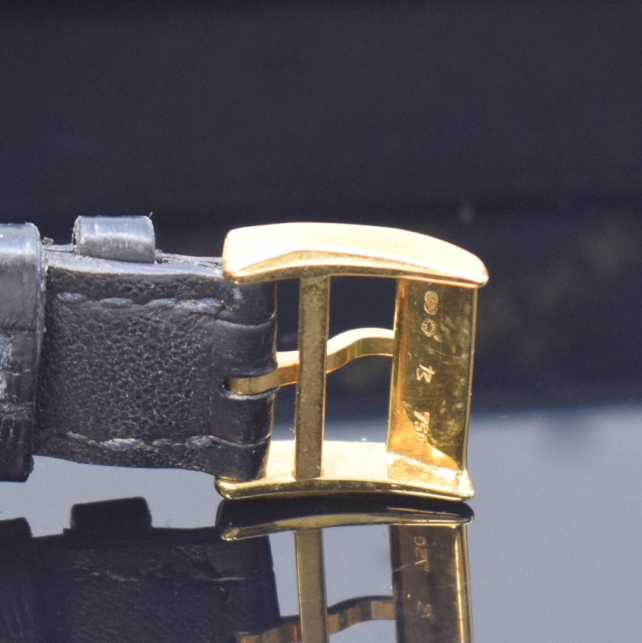 Detail c: A. LANGE & SÖHNE Arkade feine Damenarmbanduhr in GG 750/000 Ref. 103.021 mit original Box und Papieren, Deutschland verk. 10/2000 lt. beil. ...