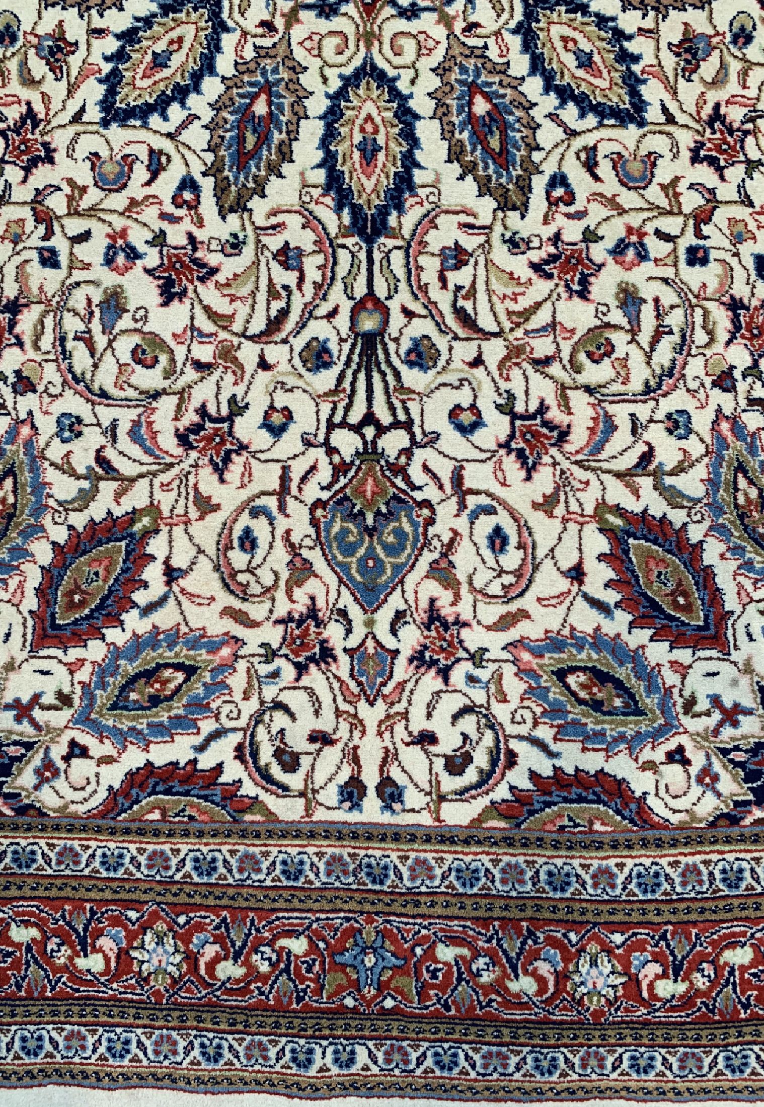 Detail b: Sarogh, Persien, ca. 50 Jahre, Wolle auf Baumwolle, ca. 213 x 144 cm, EHZ: 1-2