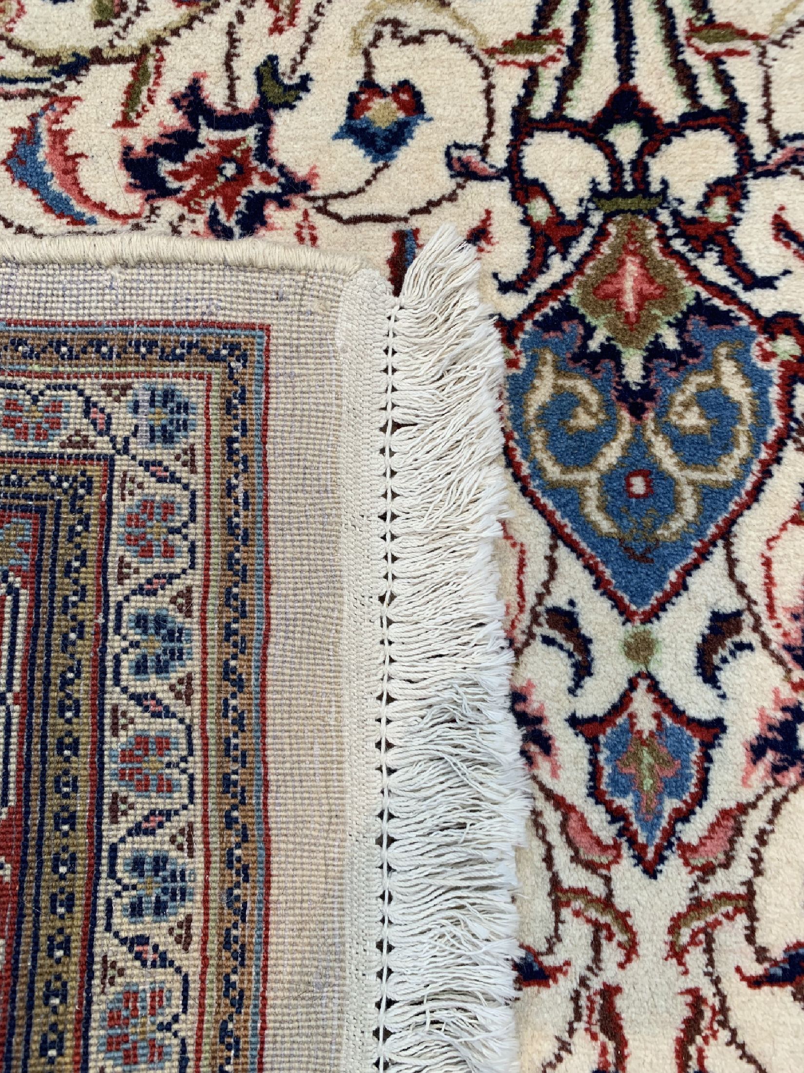 Detail d: Sarogh, Persien, ca. 50 Jahre, Wolle auf Baumwolle, ca. 213 x 144 cm, EHZ: 1-2