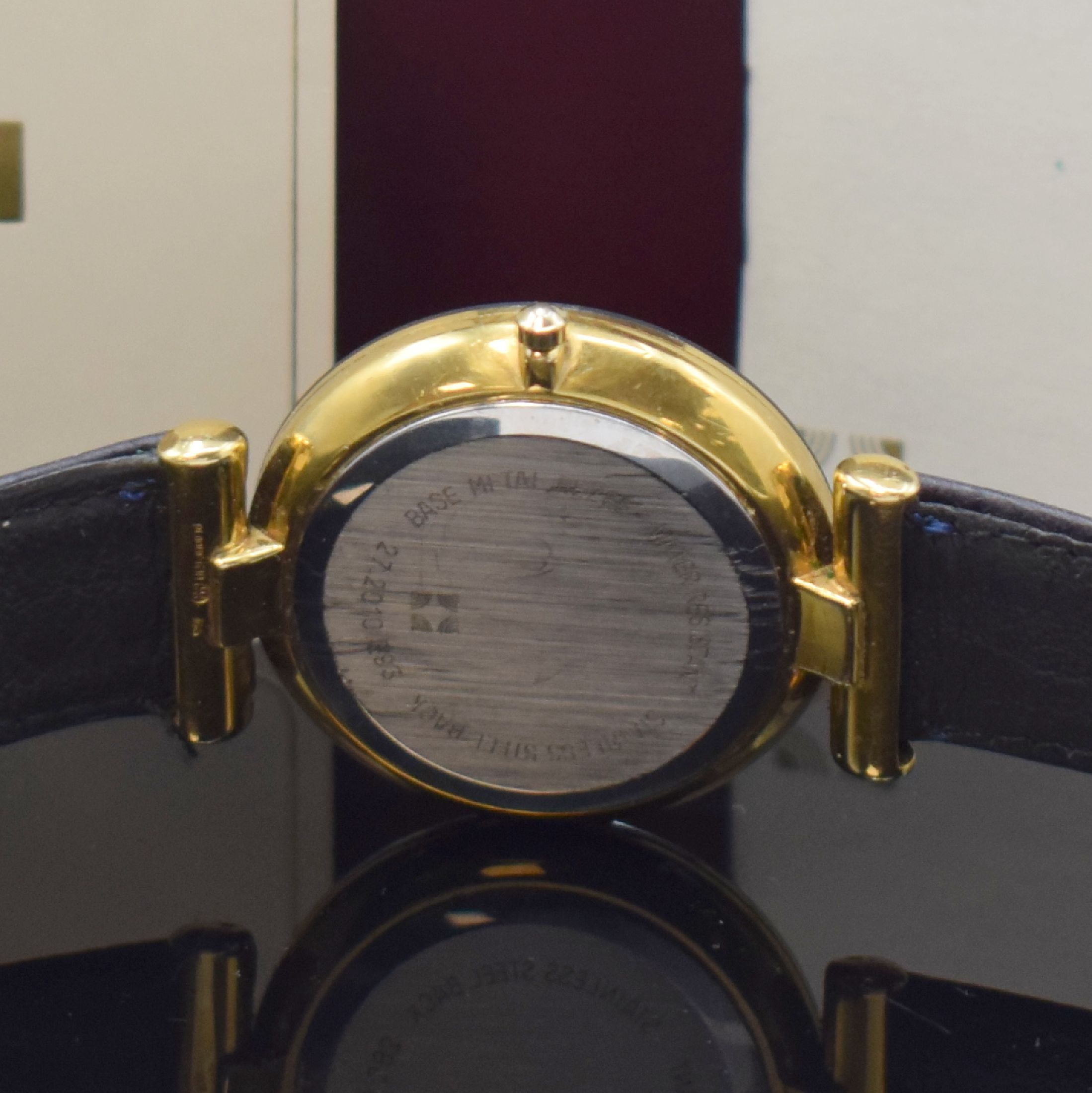 Detail c: ZENITH Pacific Armbanduhr Referenz 27.2010.393 mit Vollkalender, Schweiz verk. lt. beil. Pap. 02/1995, quarz, verg. Geh., Stahlboden gedr., neutr. ...