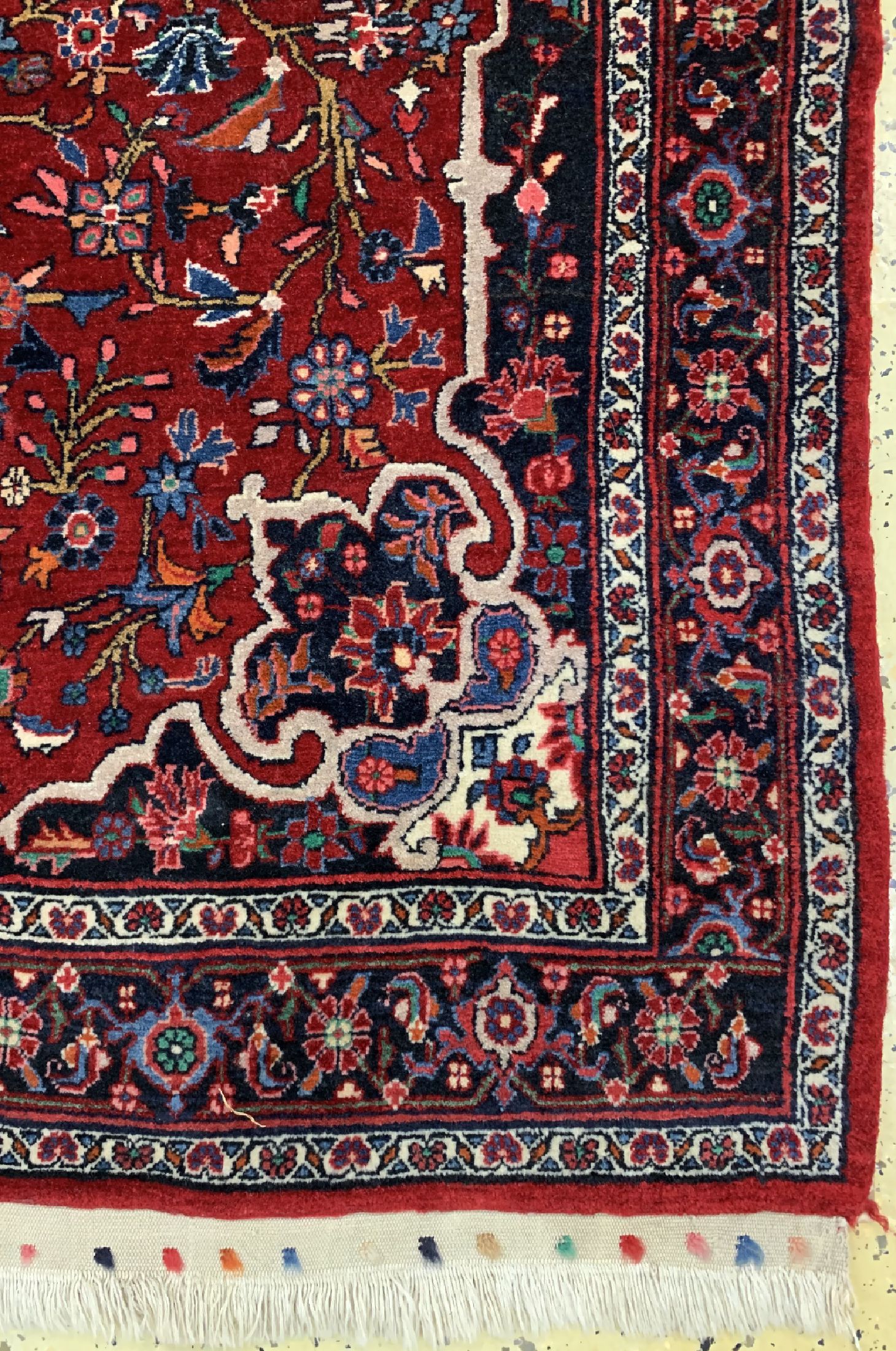 Detail a: Bidjar alt, Persien, um 1960, Wolle auf Baumwolle, ca. 165 x 115 cm, EHZ: 2