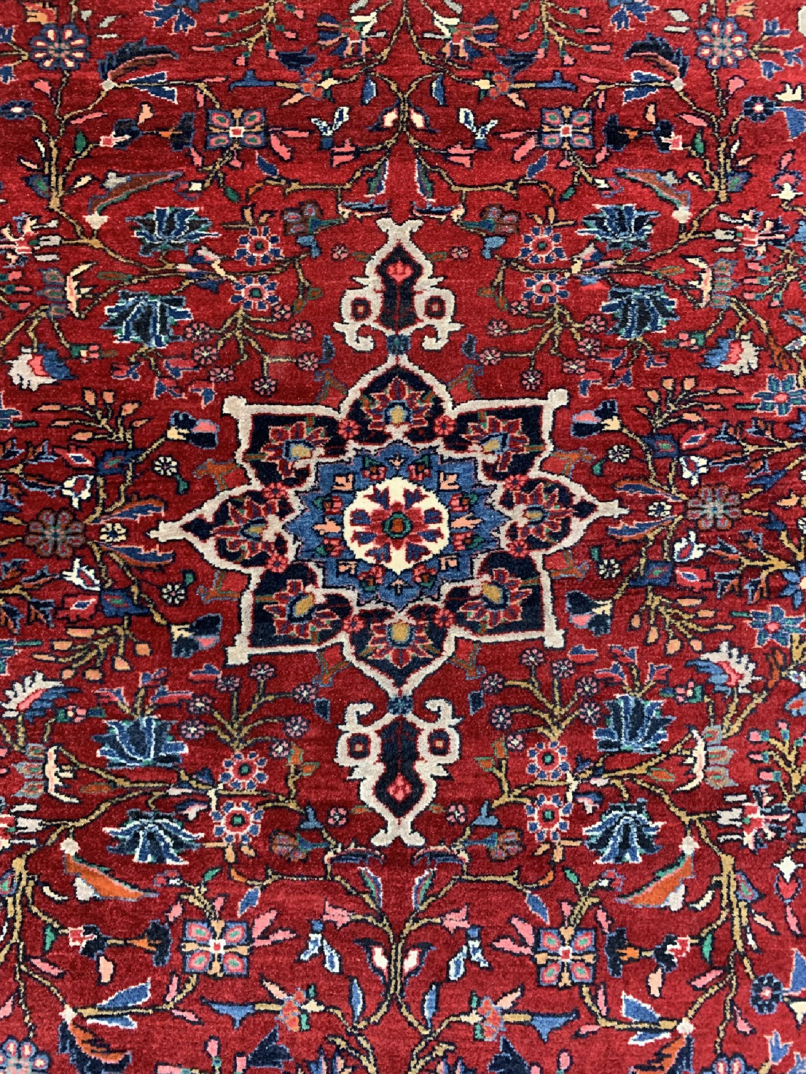 Detail b: Bidjar alt, Persien, um 1960, Wolle auf Baumwolle, ca. 165 x 115 cm, EHZ: 2