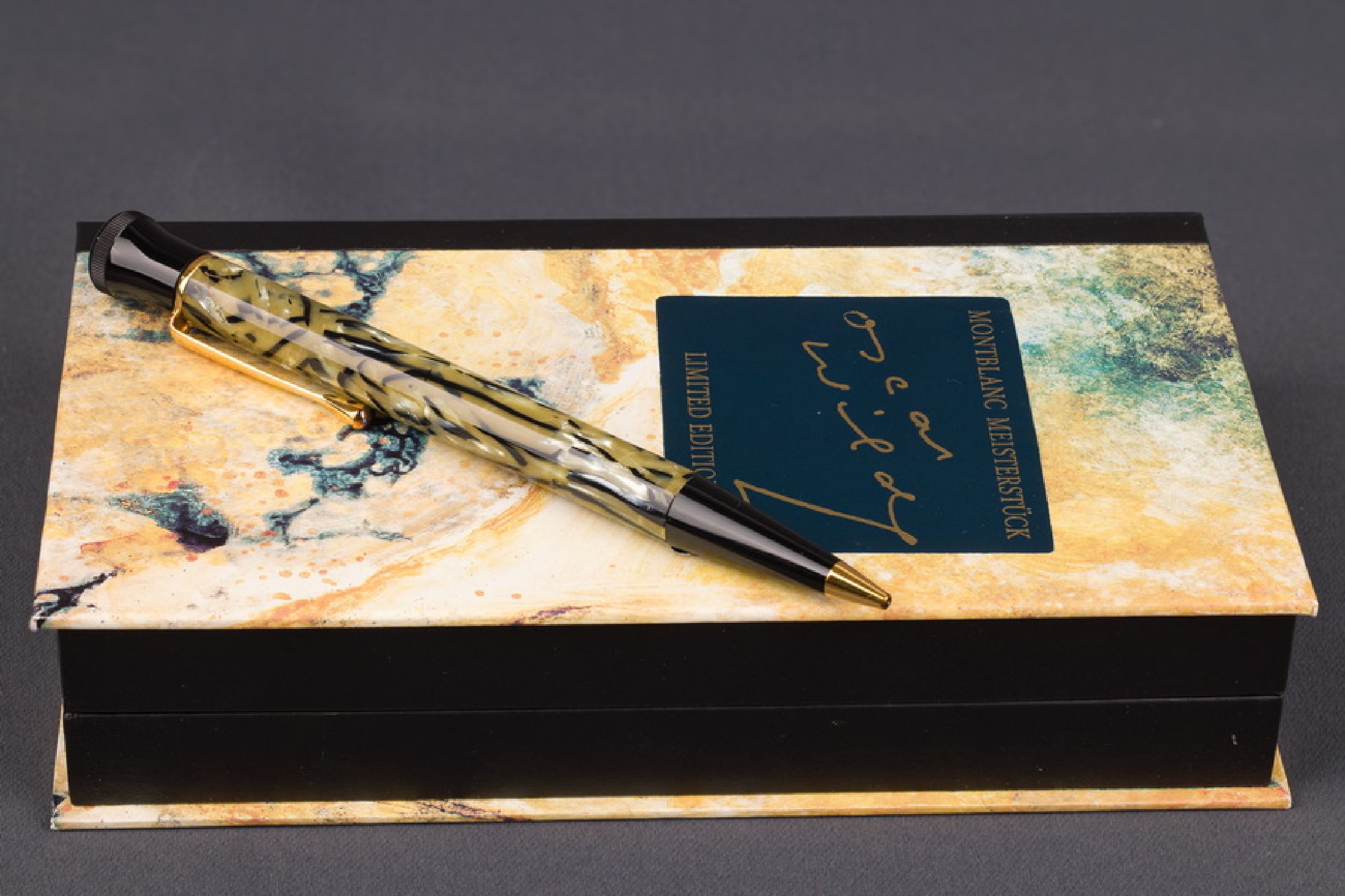 MONTBLANC Drehbleistift, Oscar Wilde, Writers Edition, 1994, limitierte Edition, hier des bekannten irischen Schriftstellers und Lyrikers, bekannt ...