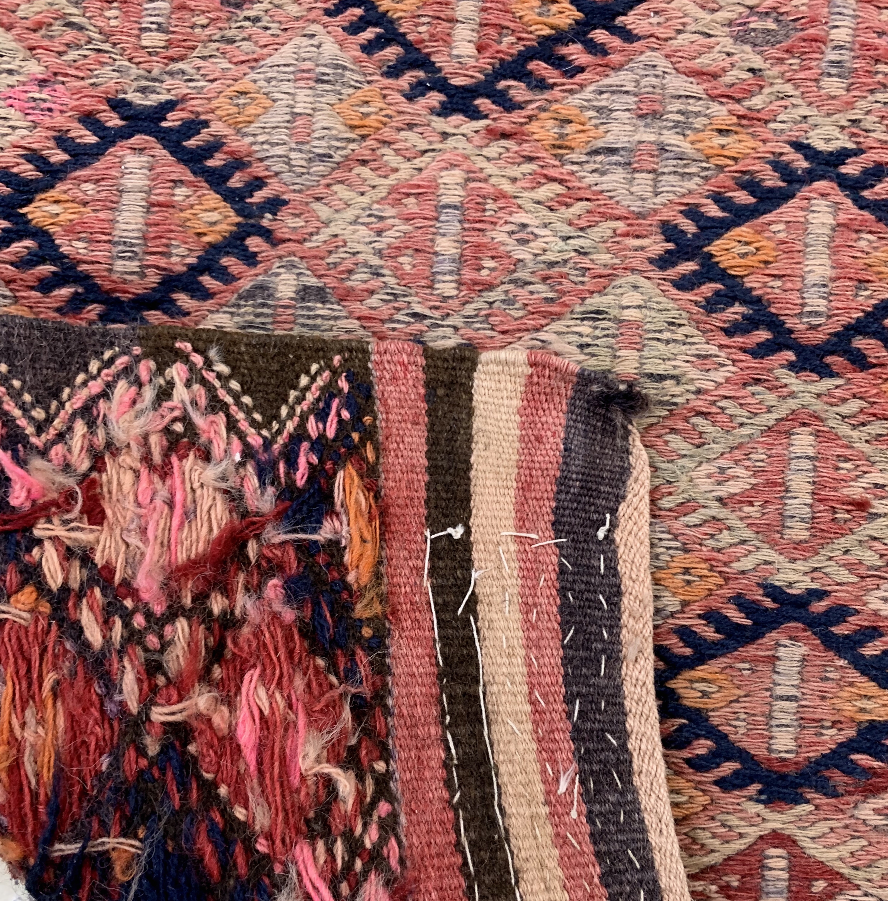 Detail h: 5 Lots Taschen & Yastik, Türkei, um 1920, Wolle auf Wolle, ca. 96 x 50 cm, EHZ: 2